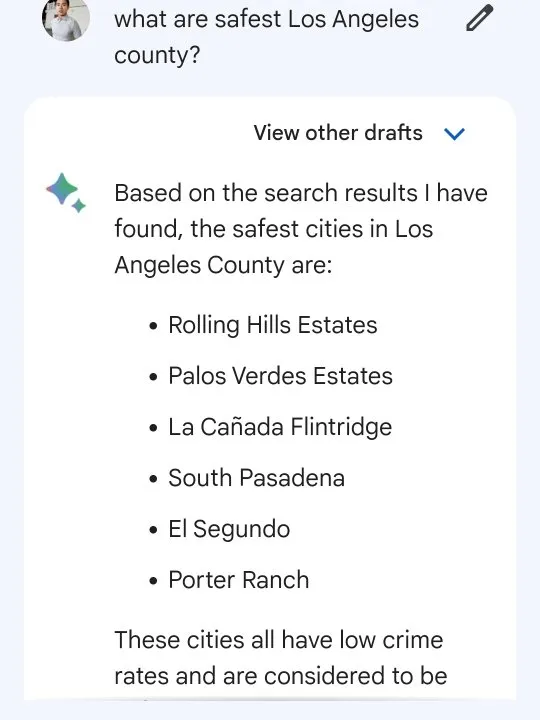 What are the safest cities in Los Angeles? Gallery posted by