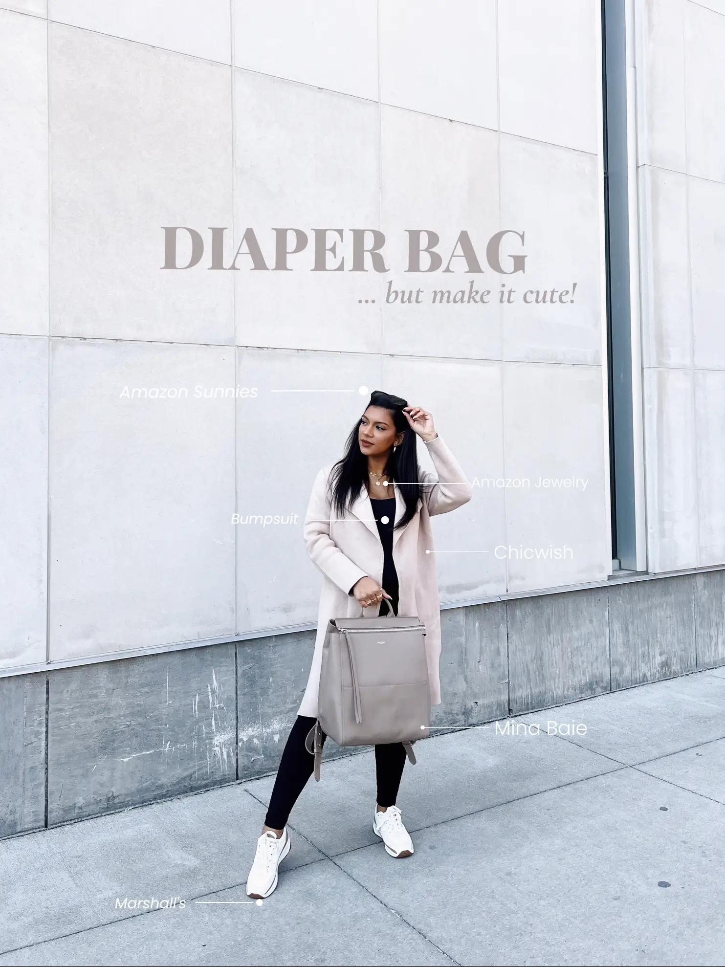 Diaper bag backpack, work bag... but make it cute   | Bettyが投稿