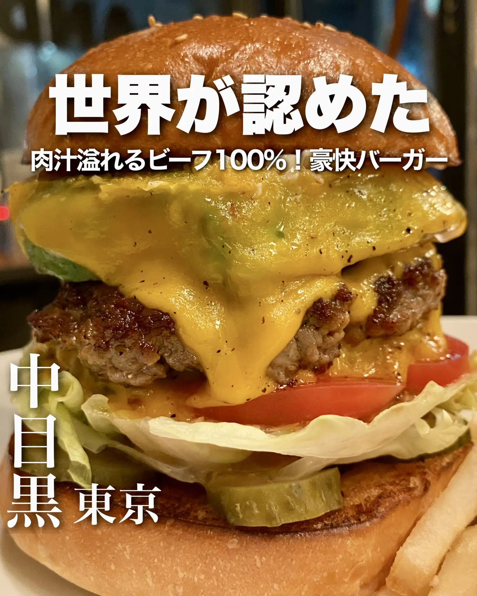 The world recognized!! 100% beef full of gravy! Exciting burger | Gallery  posted by キッチンタロー | 東京グルメ | Lemon8