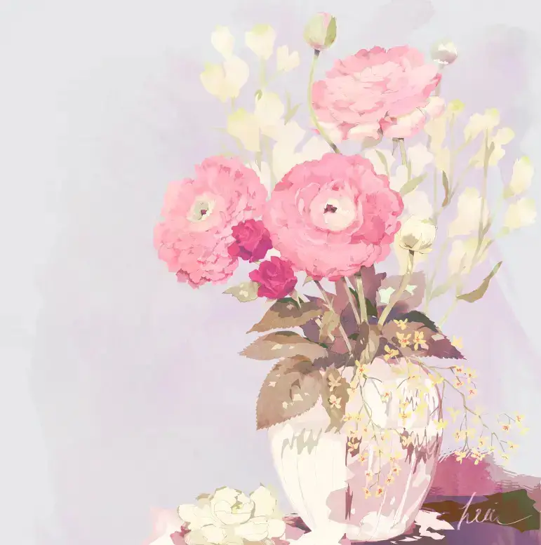 ✼••  おすそ分けボックス　ピンク　フラワー  ••✼ ✼•• おすそ分けボックス ピンク フラワー ••✼ - 文房具