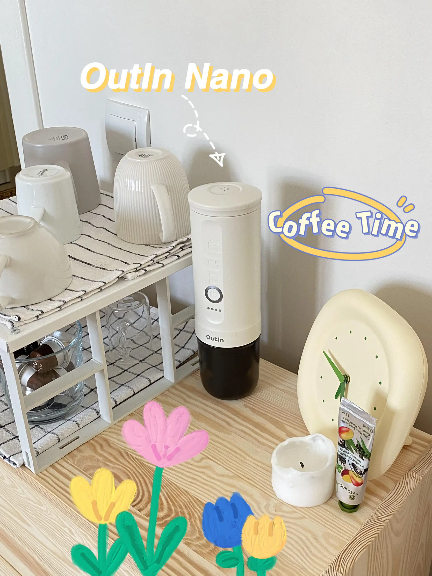 Outin Nano, Portable Espresso Coffee Cup