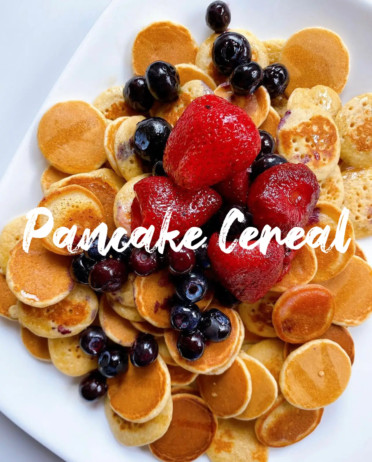 Easy Brunch Pancake Cereal 🥞 แกลเลอรีที่โพสต์โดย Gabriella Lemon8