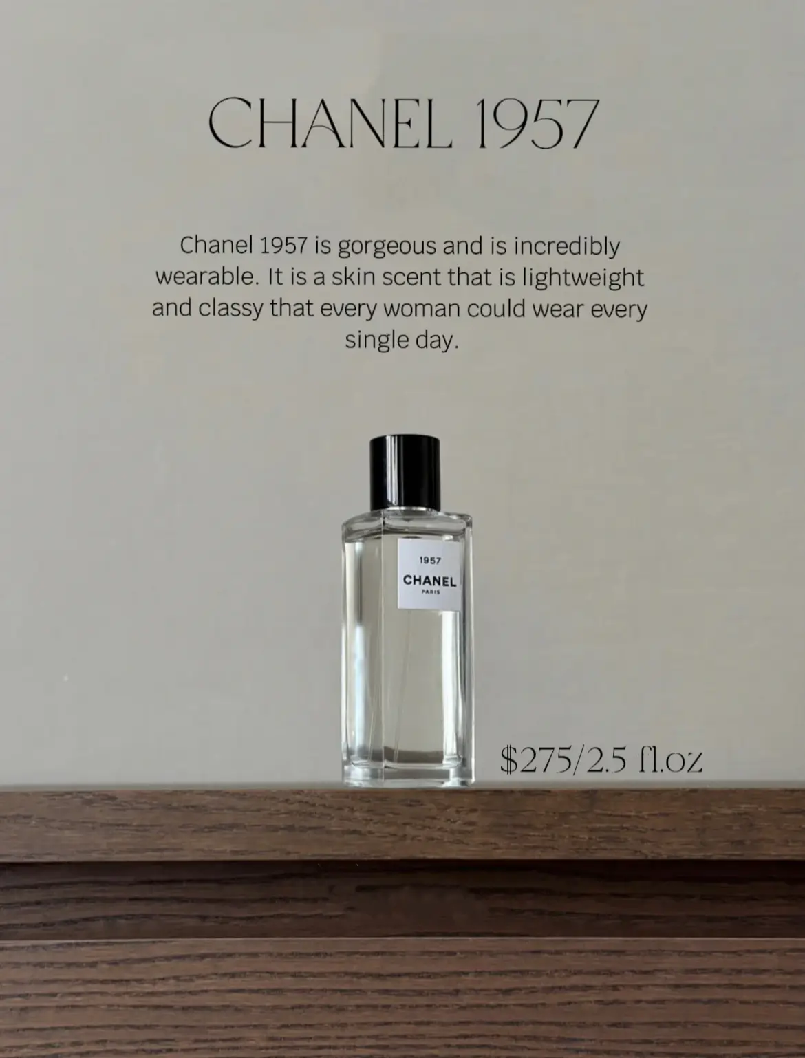 chanel 1957 perfume for women