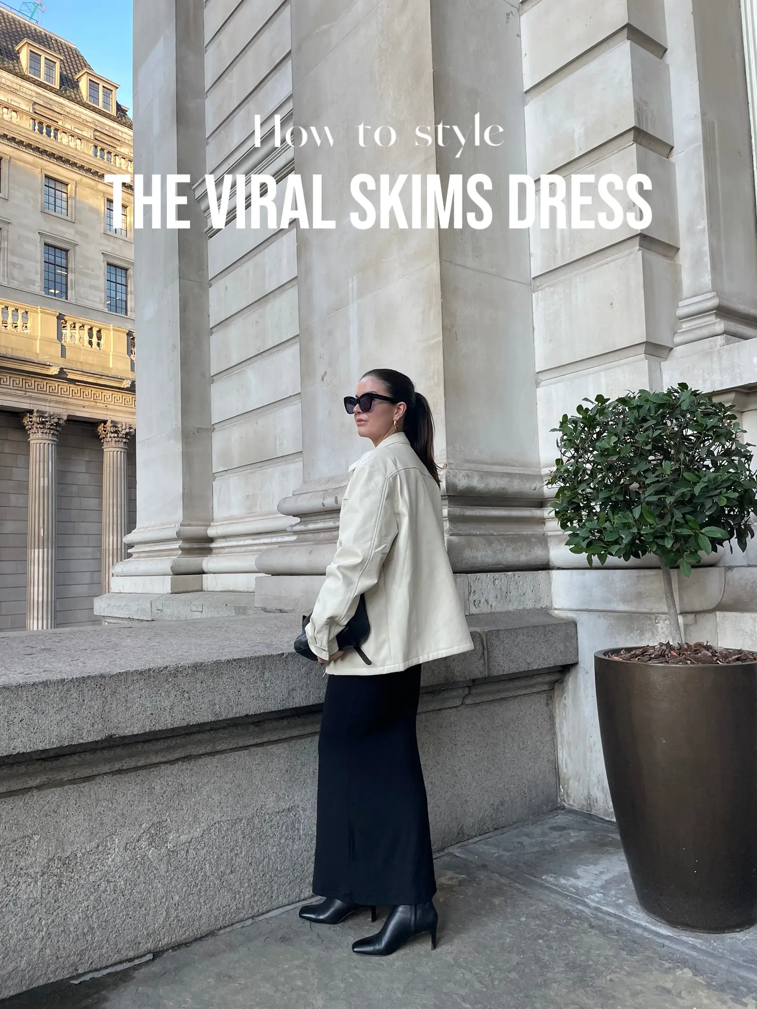 How to style THE viral skims dress