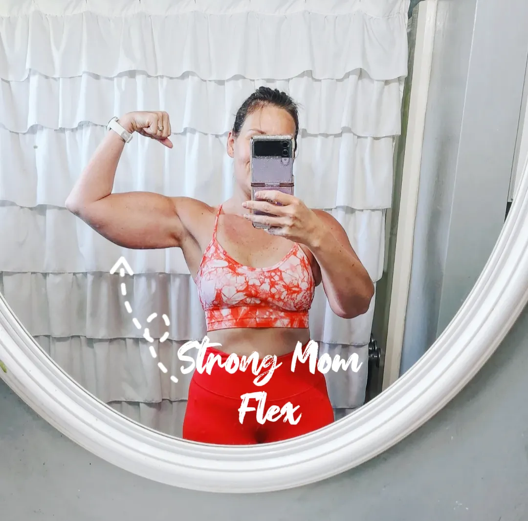 Strong Mom Flex 💪 | Gallery posted by Ashley Steele | Lemon8