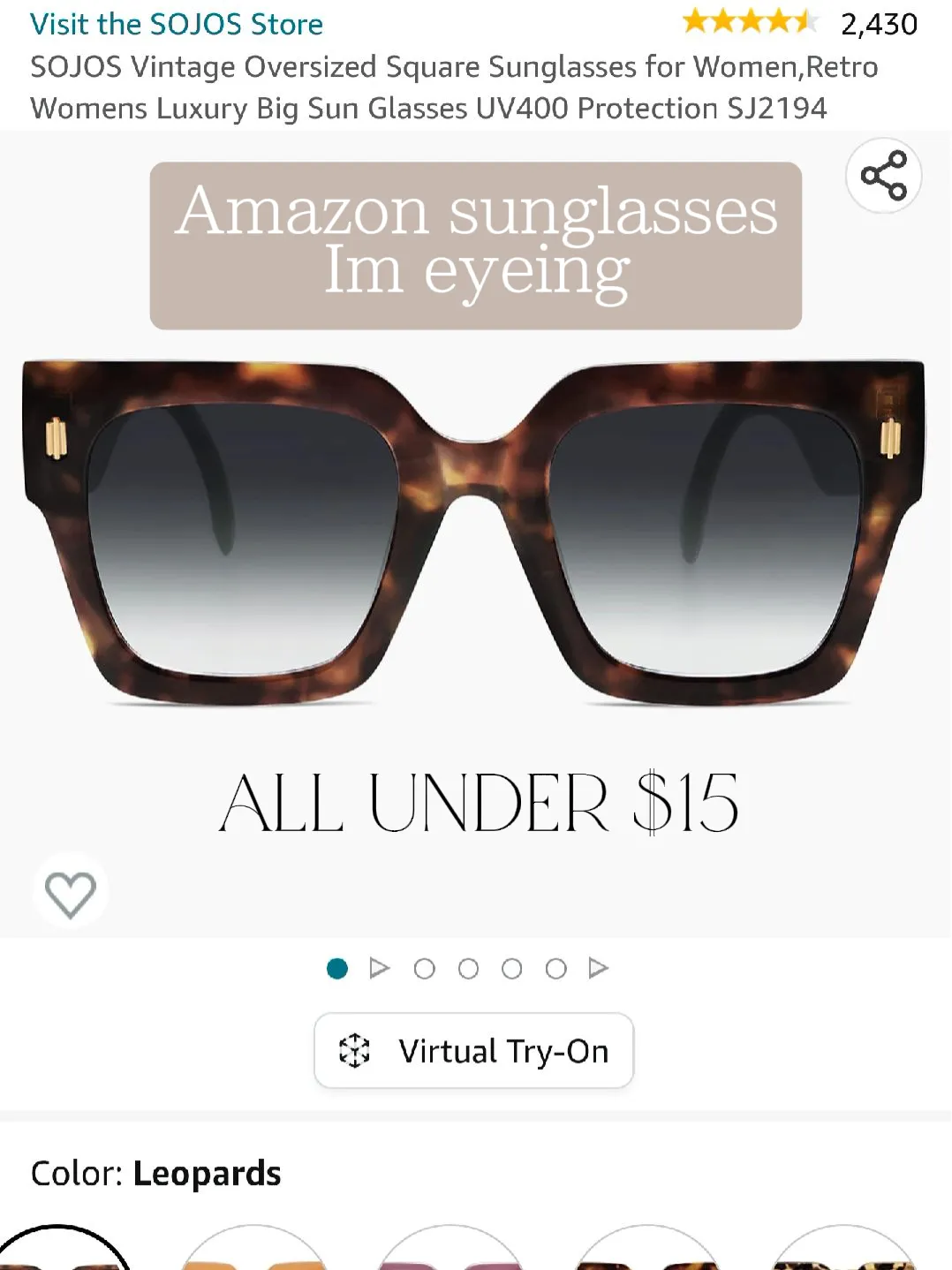 sunglasses under $15, Gallery posted by Breanna Stark