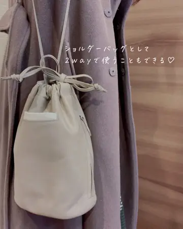 order E2♡ のために フリルショルダー♡フリル巾着♡2way♡