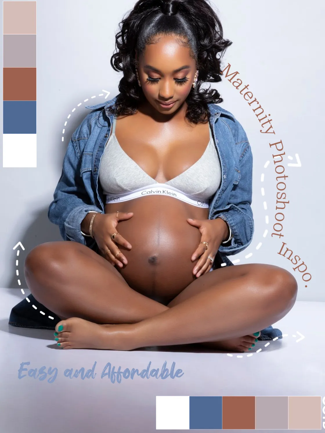 Easy & Affordable Maternity Shoot 📸🤰🏾