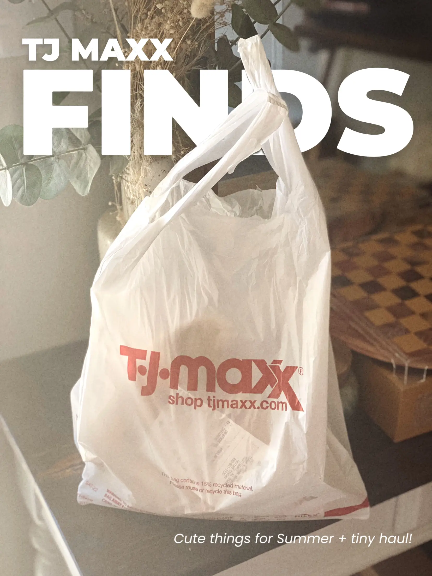 T.J. Maxx, Bags, Tj Maxx Shopping Bag