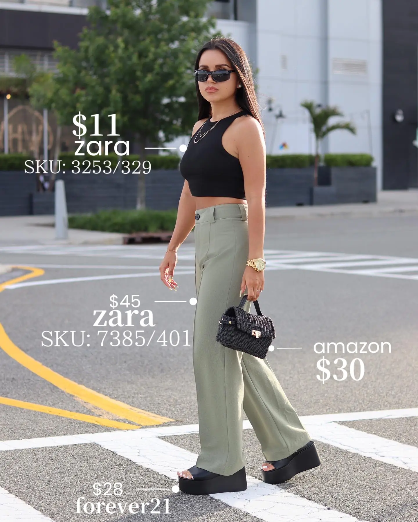 8 Ways To Style Black Trousers  ZARA High Waisted Trousers [2022