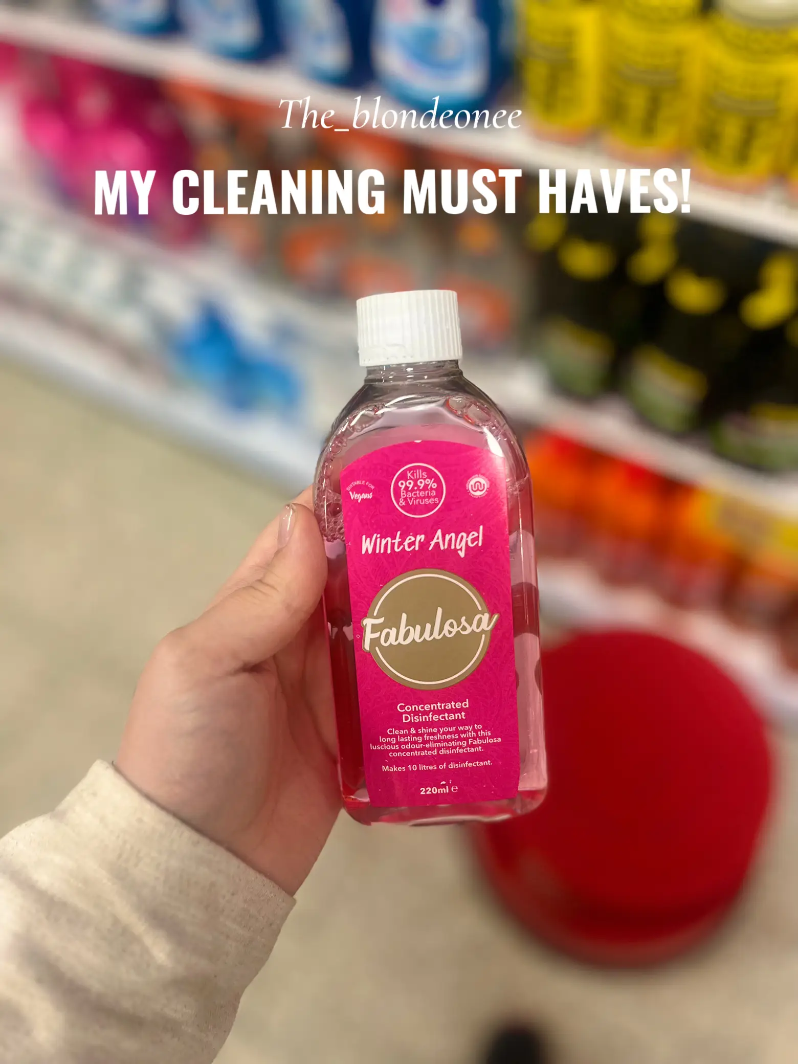 My Cleaning Must Haves 