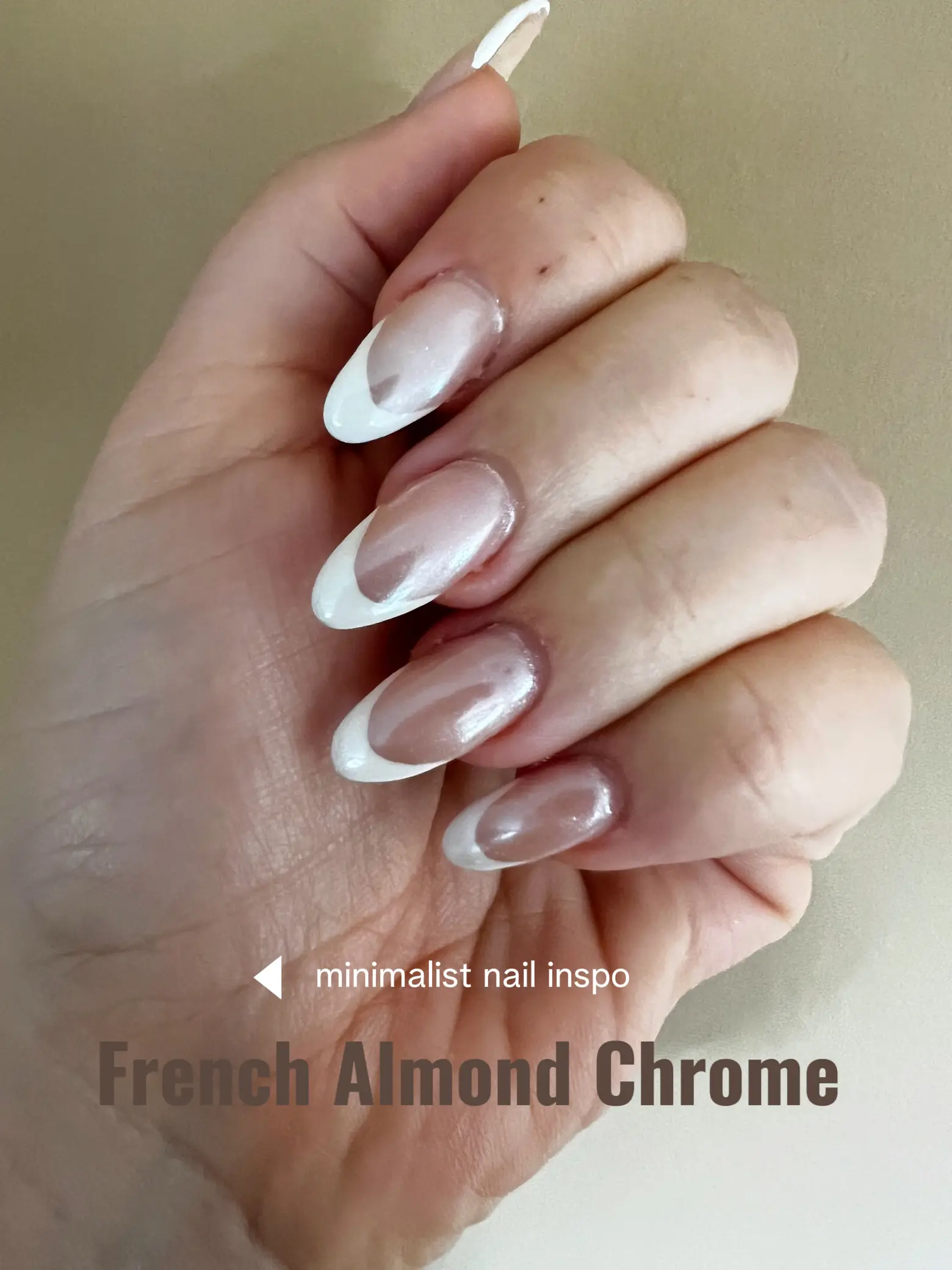 Get Holiday Glamour With Silver Chrome French Tip Nails -  Fashion  Blog