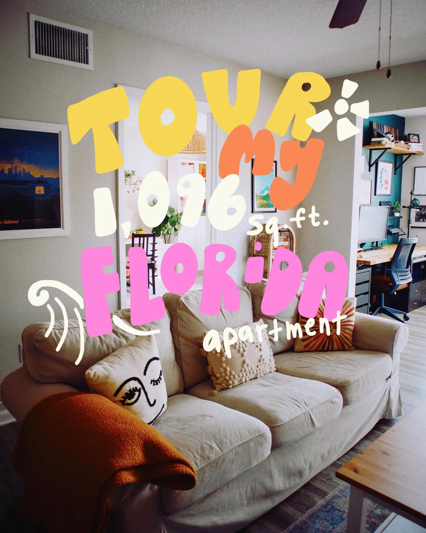 my florida apartment tour🏡's images