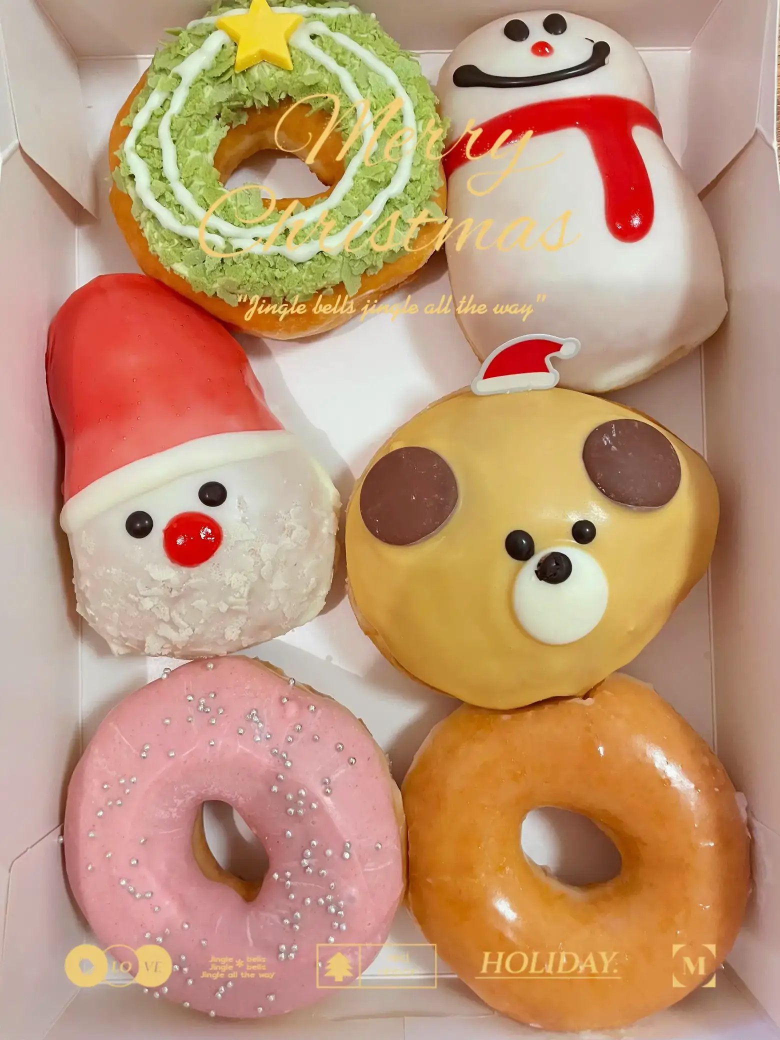 クリスマス限定ドーナツ🍩（krispyDOUGHNUTS） | KOTAが投稿したフォトブック | Lemon8