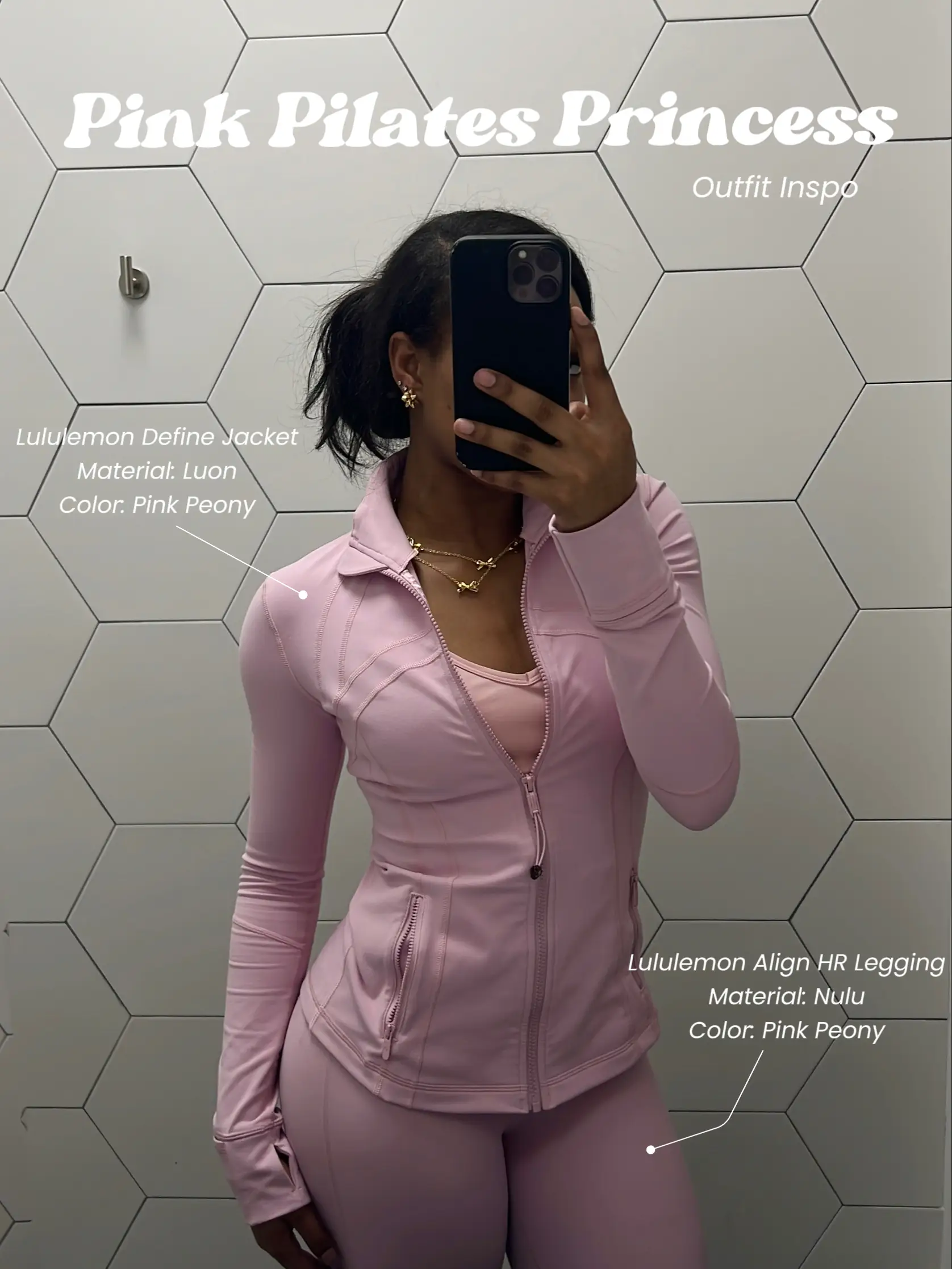 NEW Women Lululemon Define Jacket Luon Flush Pink Size 6 & 8 