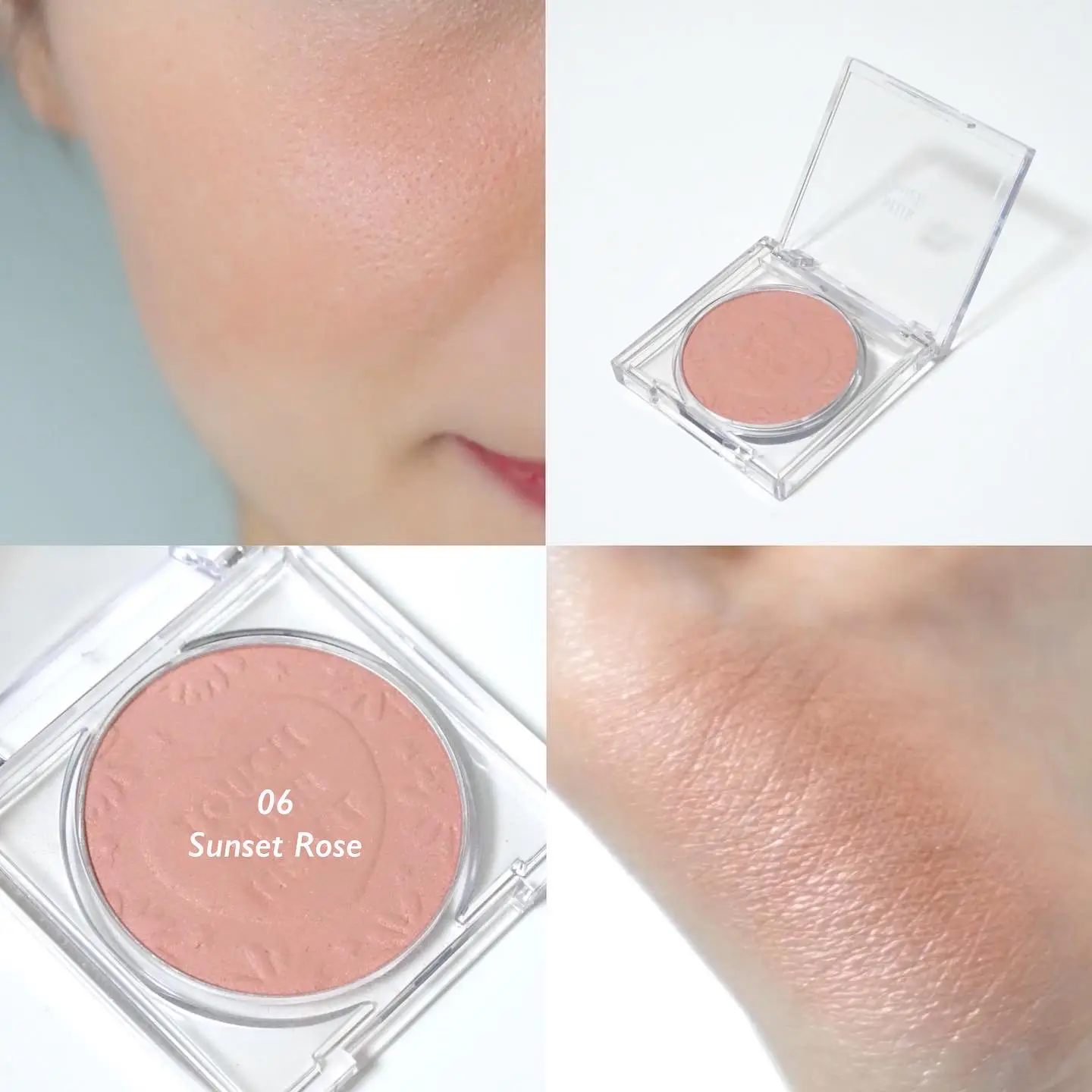 MILKTOUCH Touch My Cheek in Bloom Blush - Airy-Texture Pressed