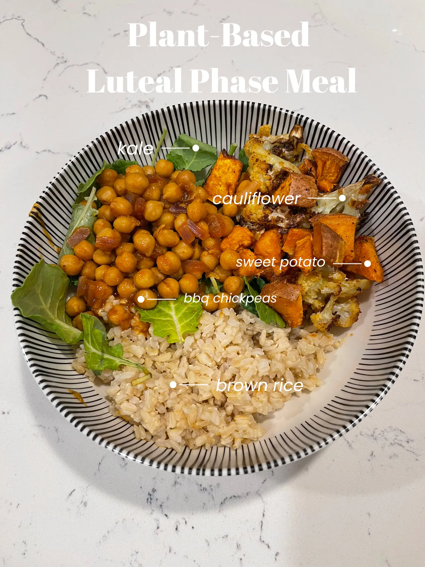 Plant Based Luteal Phase Meal 🌱✨