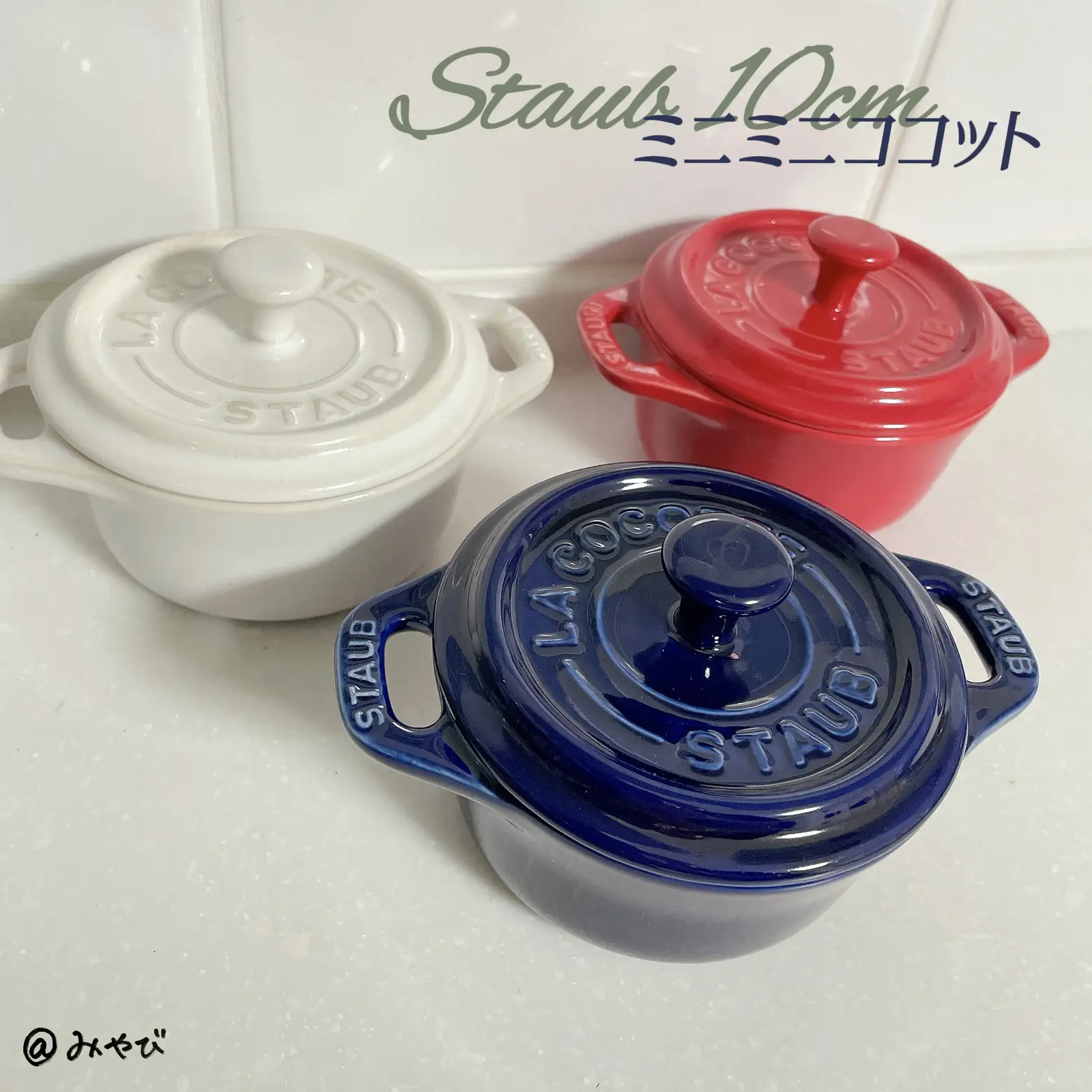 Staub pot 🇫🇷 mini size (10cm) is very cute   | Gallery posted by