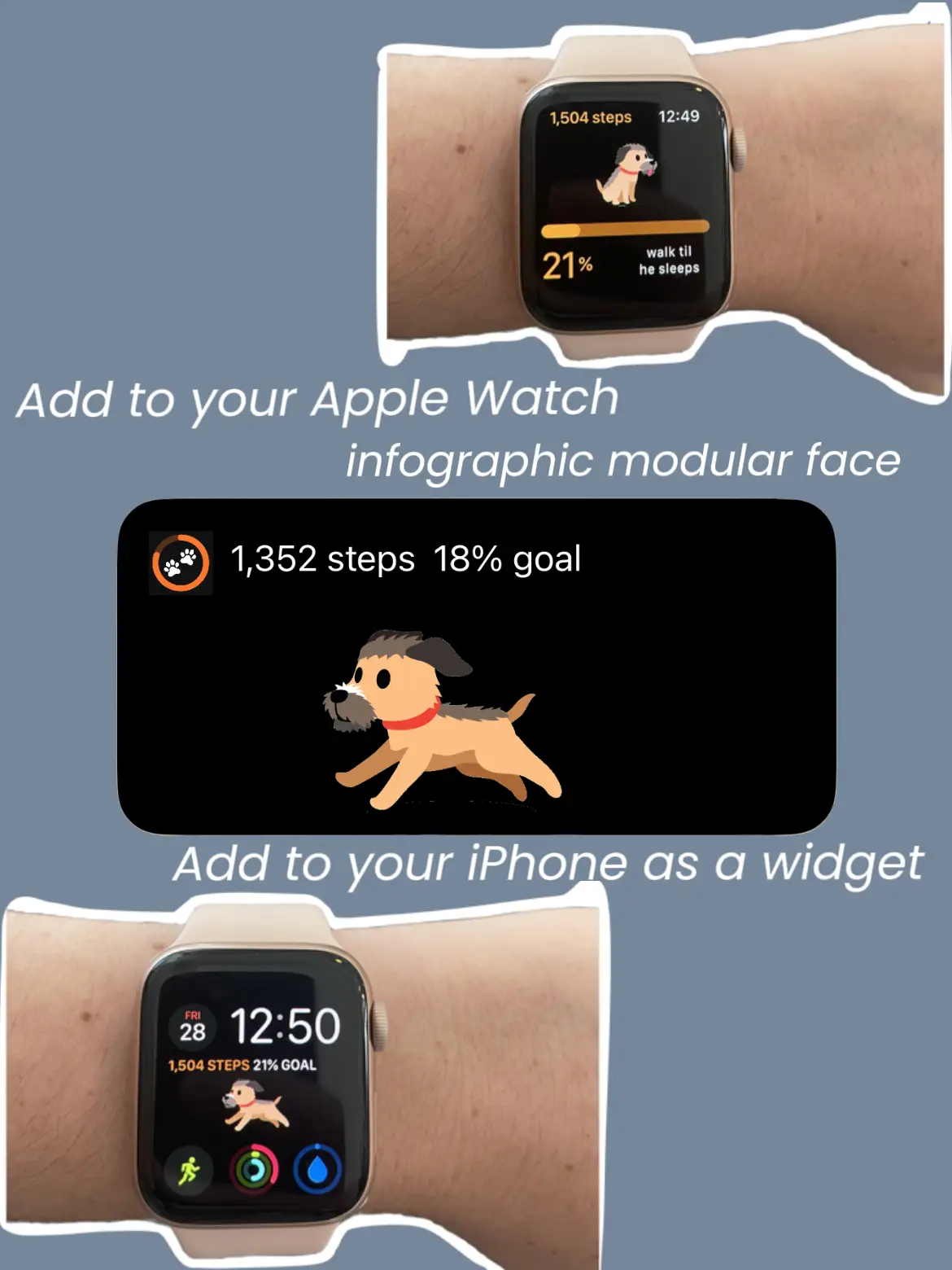 How to add step best sale goal on apple watch