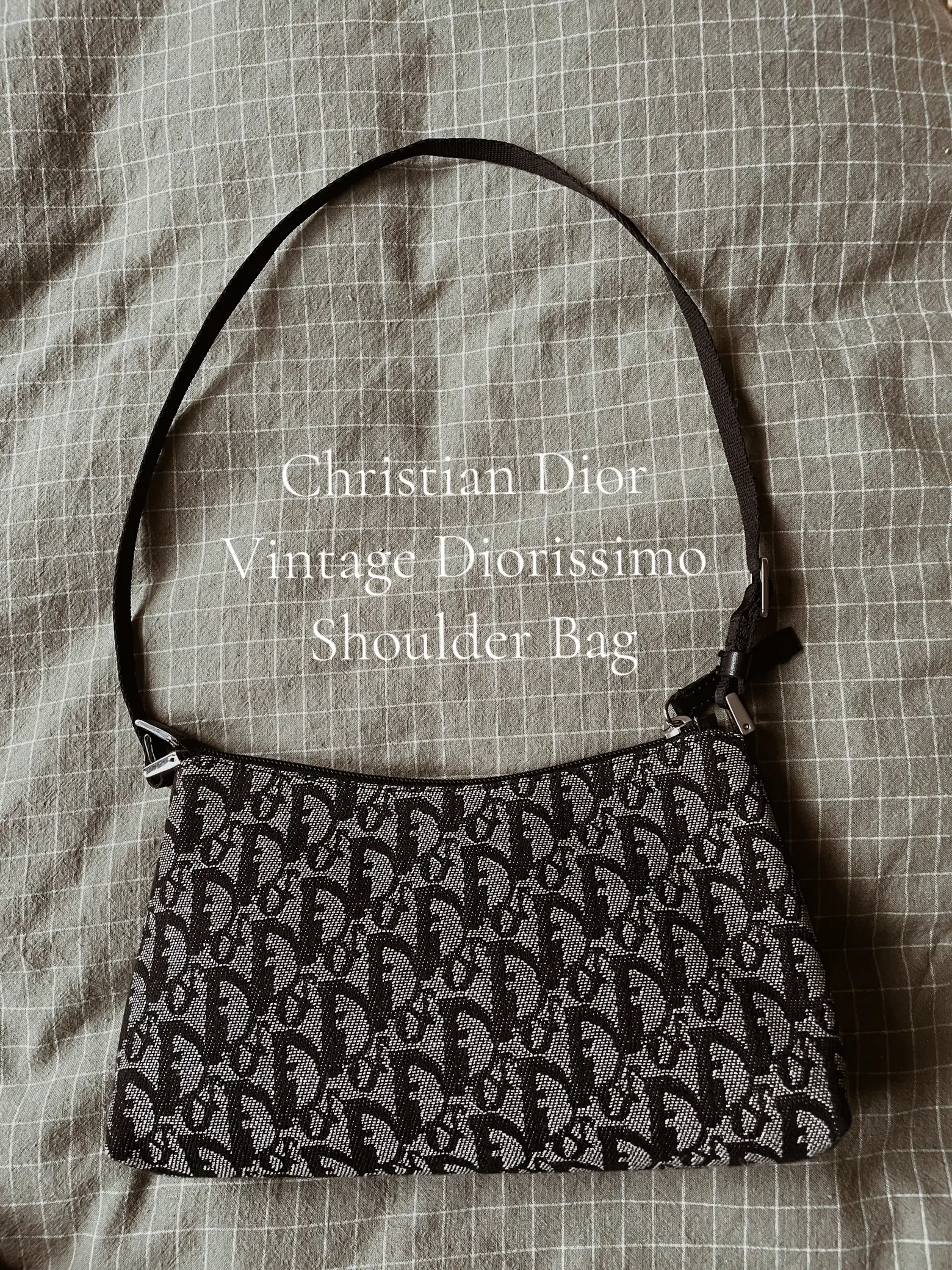 Christian Dior Vintage Diorissimo Shoulder Bag