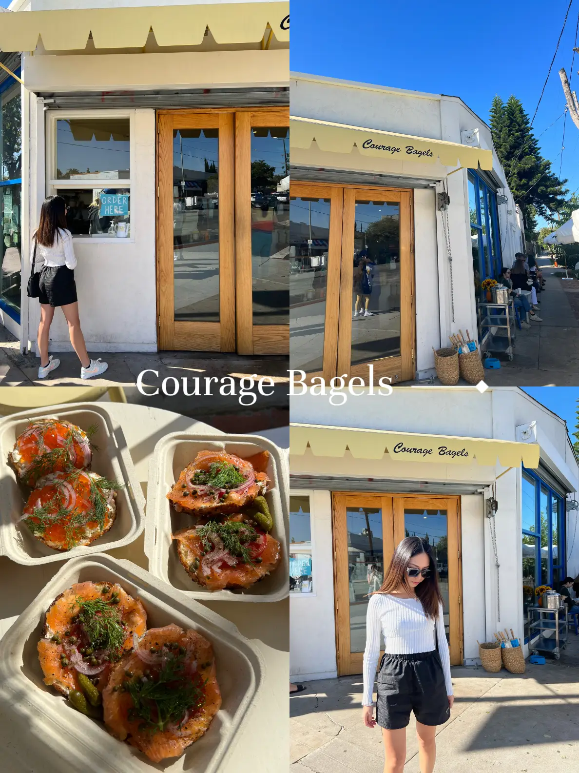LA Courage Bagels 🥯 Gallery posted by Shir 💫 Lemon8