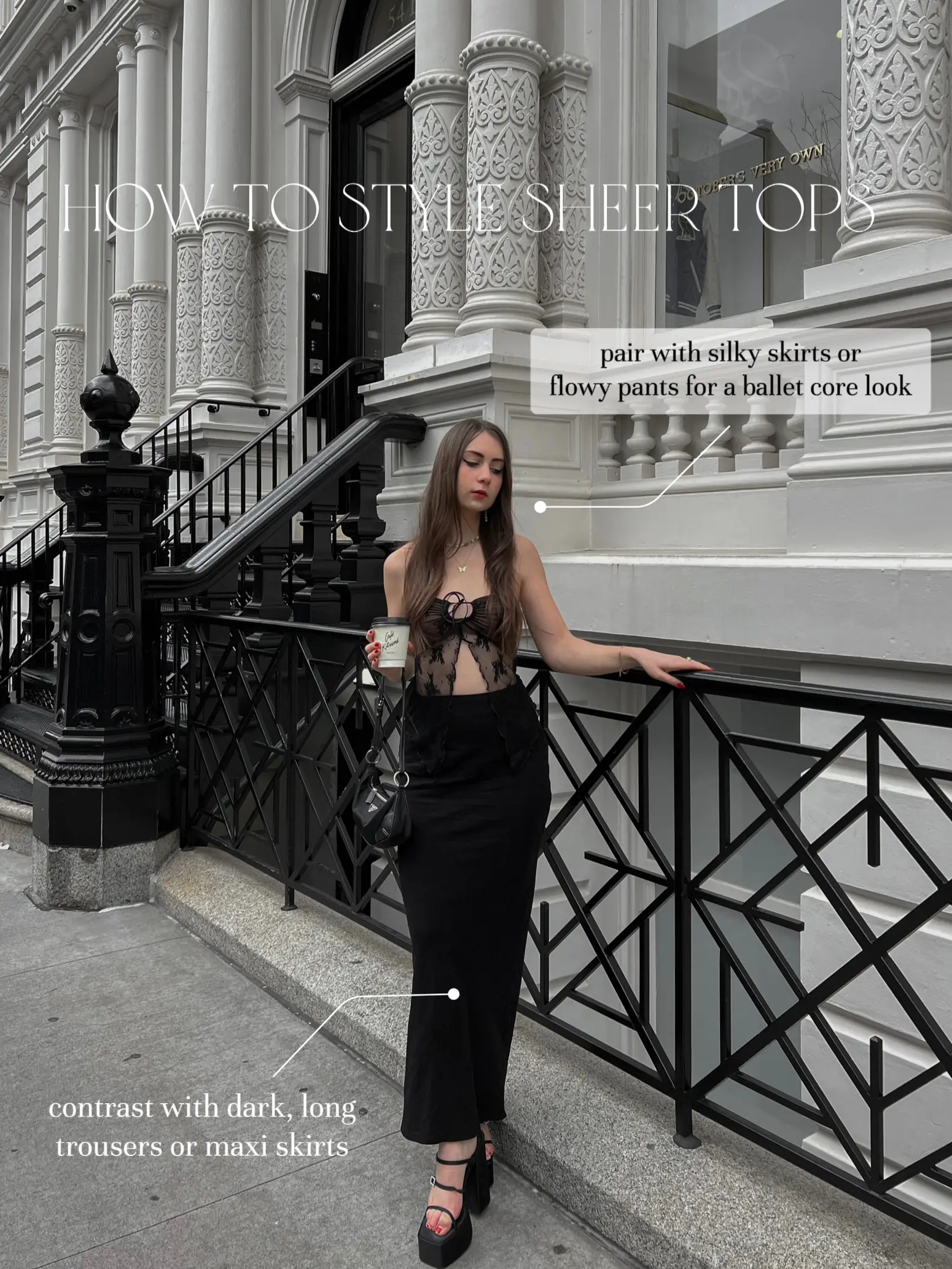 How To Style A Sheer Dress