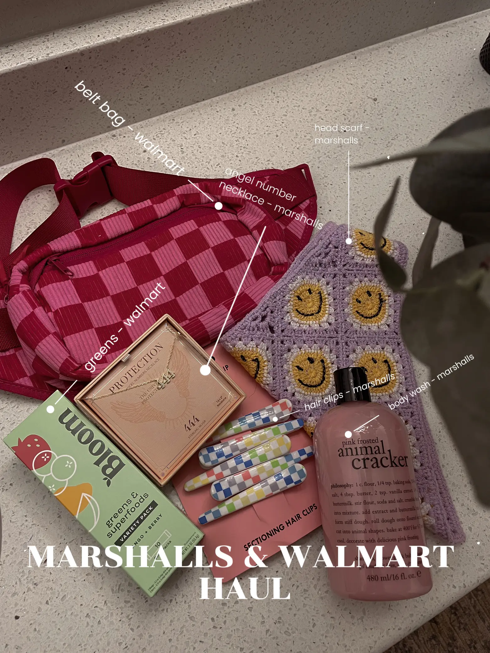 NEW Marshalls Shopping Bag Blue & White ELEPHANTS Reusable Tote Bag