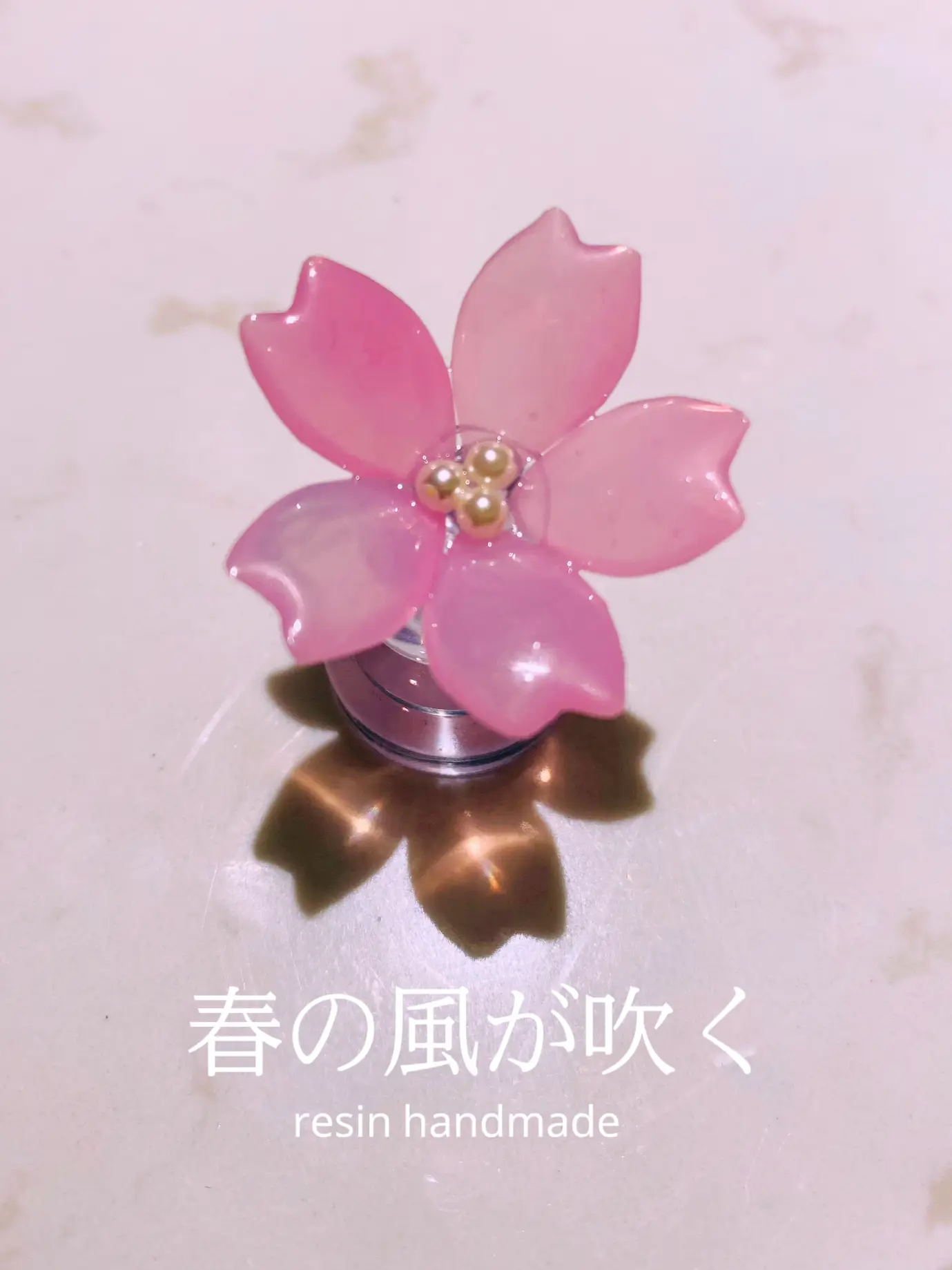 ハンドメイドで作る桜 / モールド＆ワイヤー無し | tampopo (たんぽぽ 