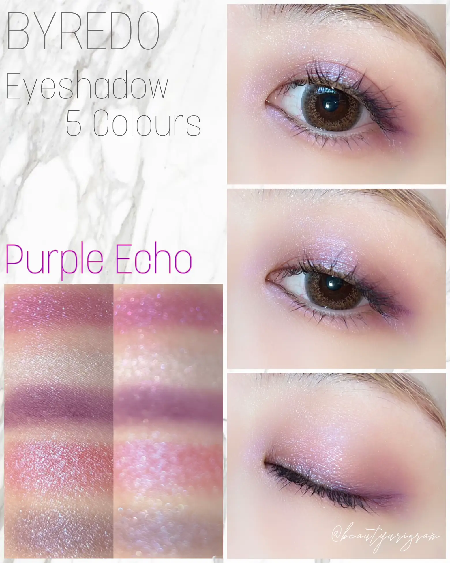 BARGAIN 【新品】BYREDO 5 Colours palette Purple Echo - メイクアップ