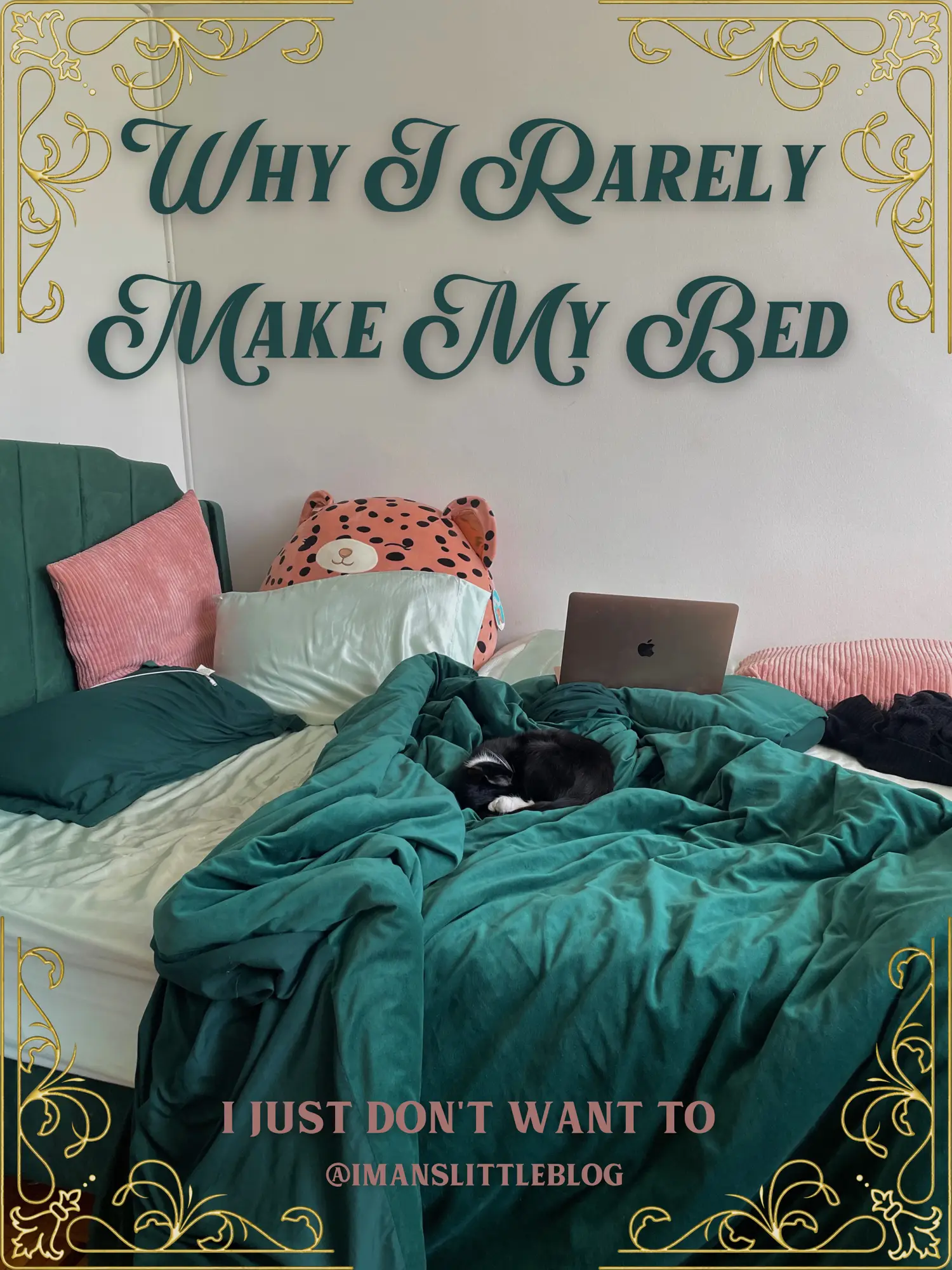Sorry Mom, I Still Don't Make My Bed Gallery posted by Iman Lemon8