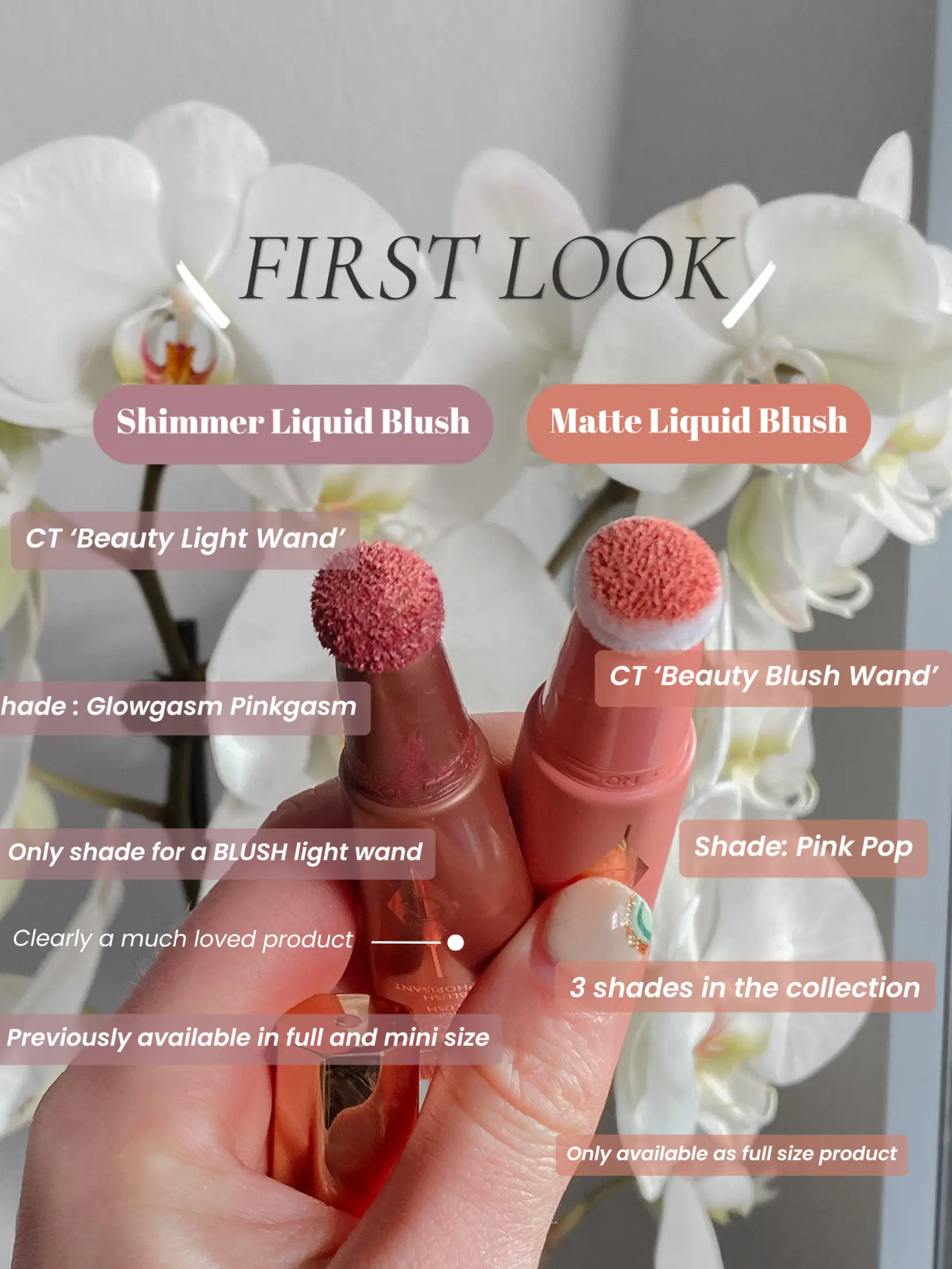 Parfait Charlotte Floral Shimmer review & comparison. 