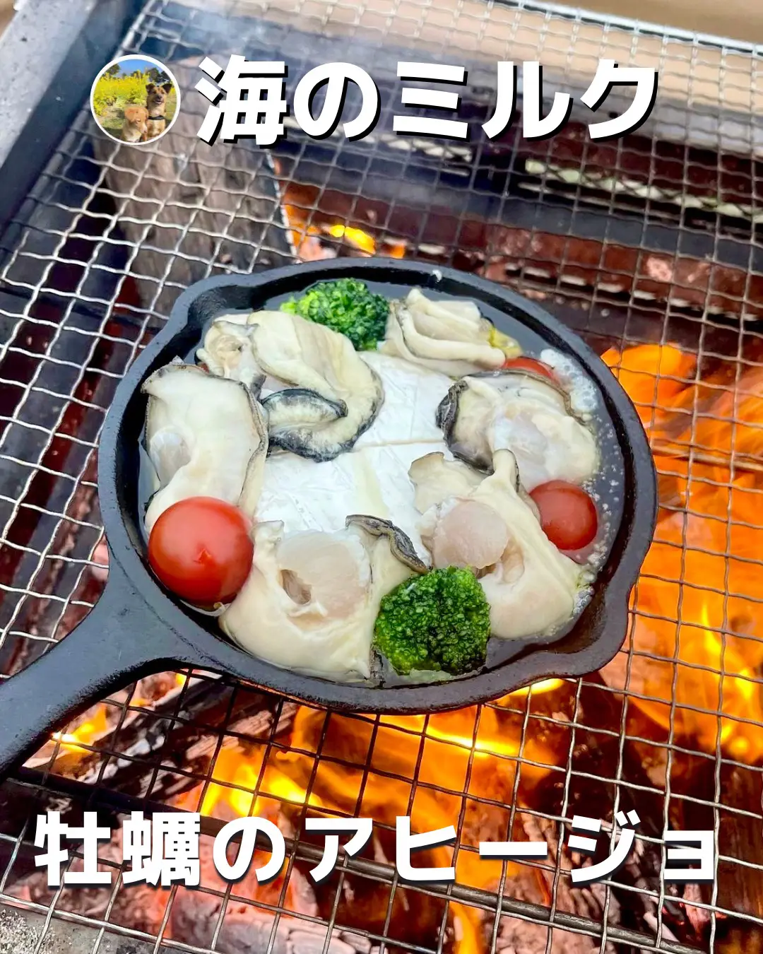 キャンプ飯／牡蠣のアヒージョ | 家でも作れるキャンプ飯が投稿した