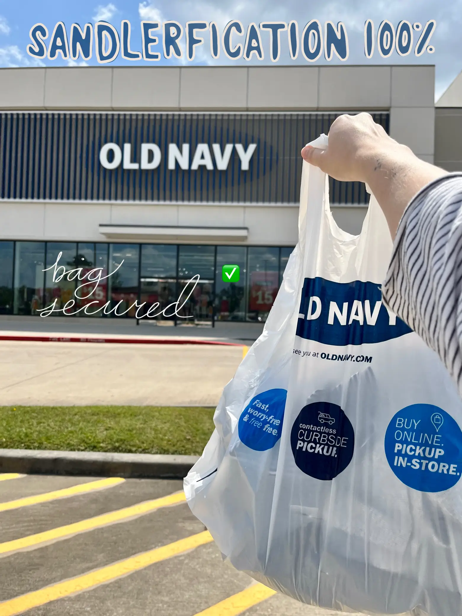 Old navy shopping discount bag