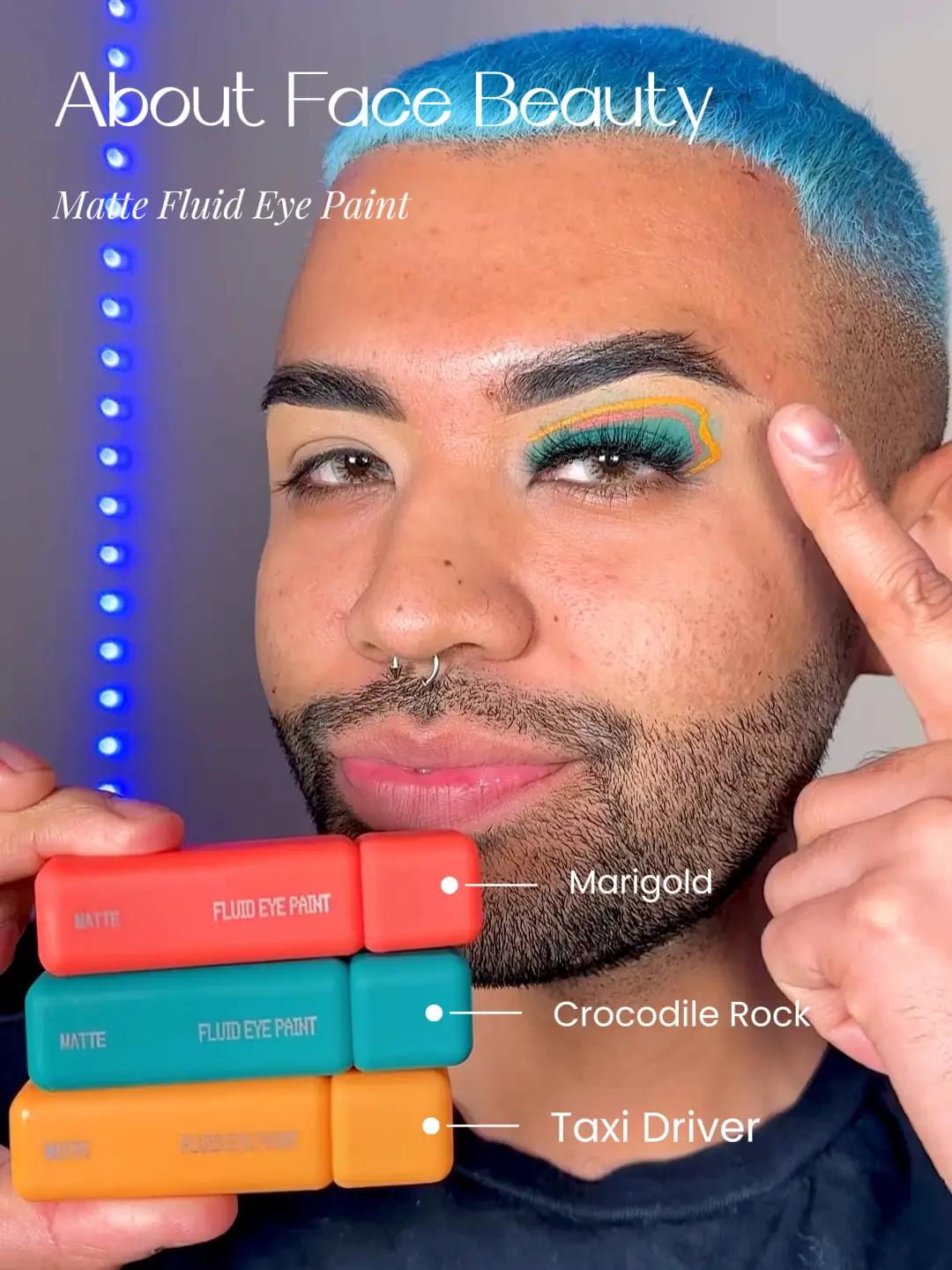 About Face Beauty Matte Fluid Paints 🎨 Video published by itsMeChrxs