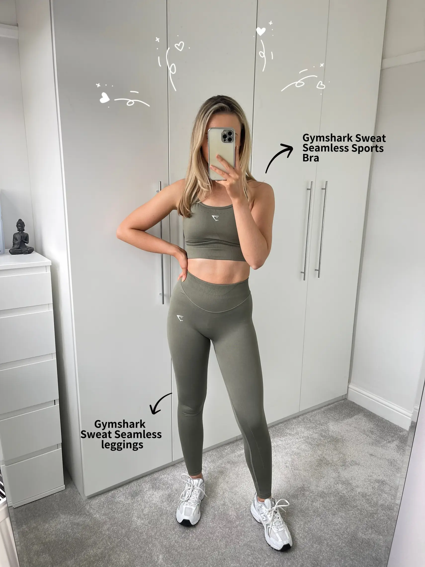 Styling a Gymshark activewear set 🖤