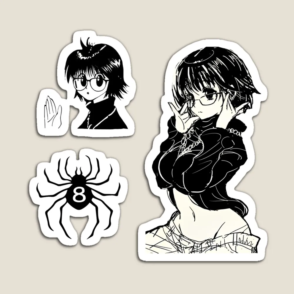 SHIZUKU MURAZAKI HUNTER X HUNTER ANIME STICKER PAC | Gallery posted by  Chrollo lucifer | Lemon8