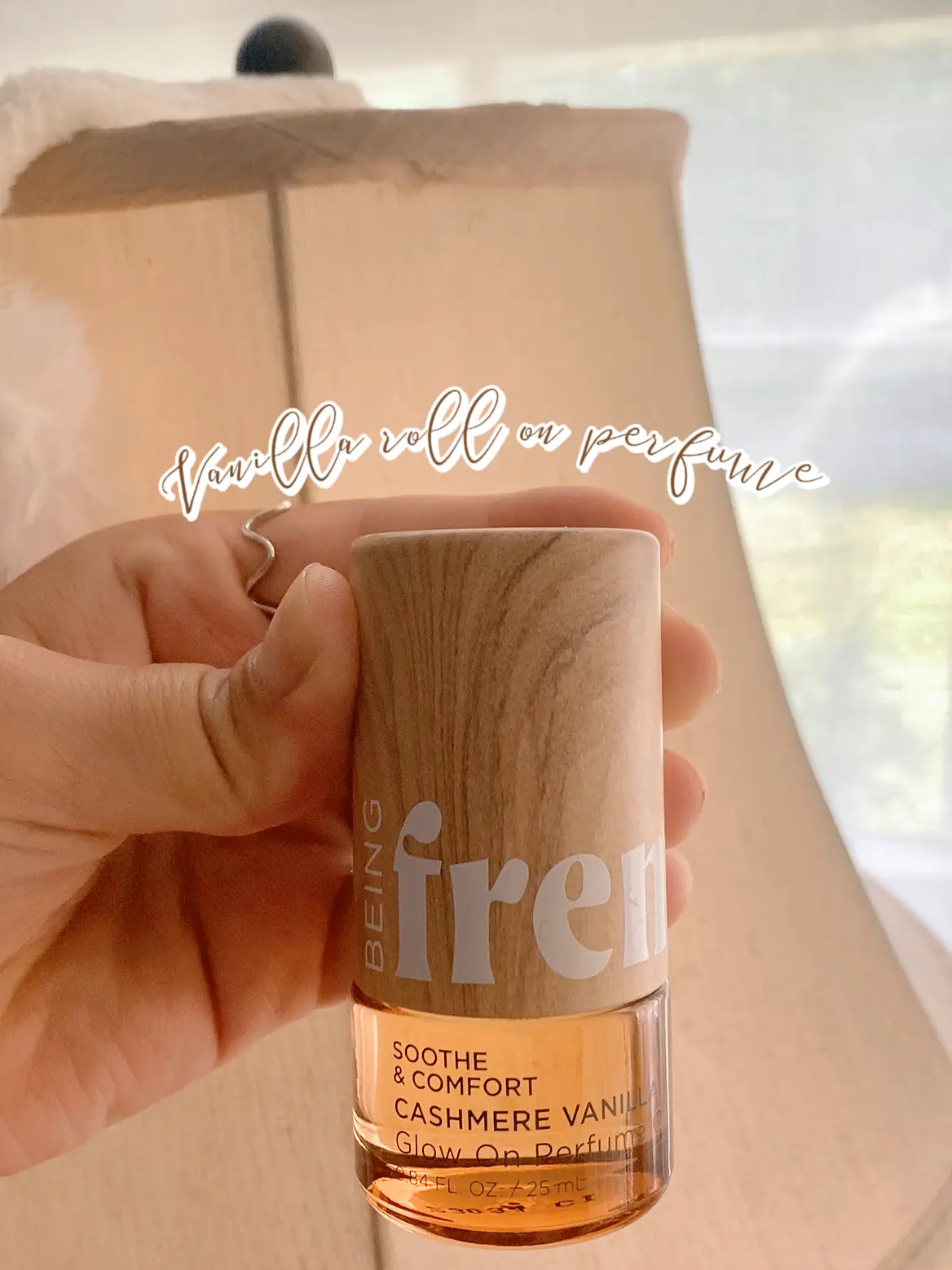 Being Frenshe Glow On Roll-on Fragrance With Essential Oils