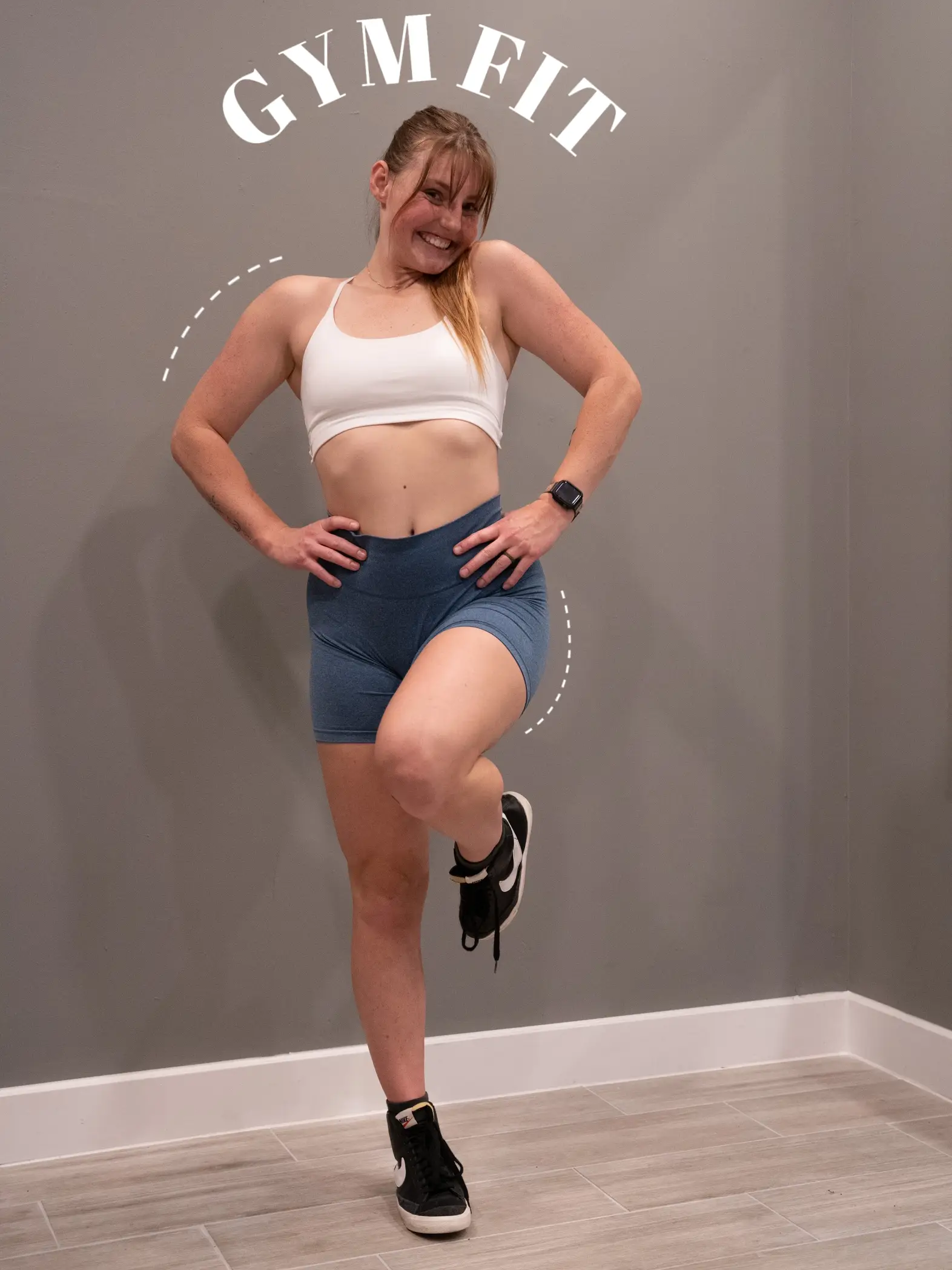 I'm a short gym girl - my workout clothes hack creates a 'snatched waist  and poppin' booty