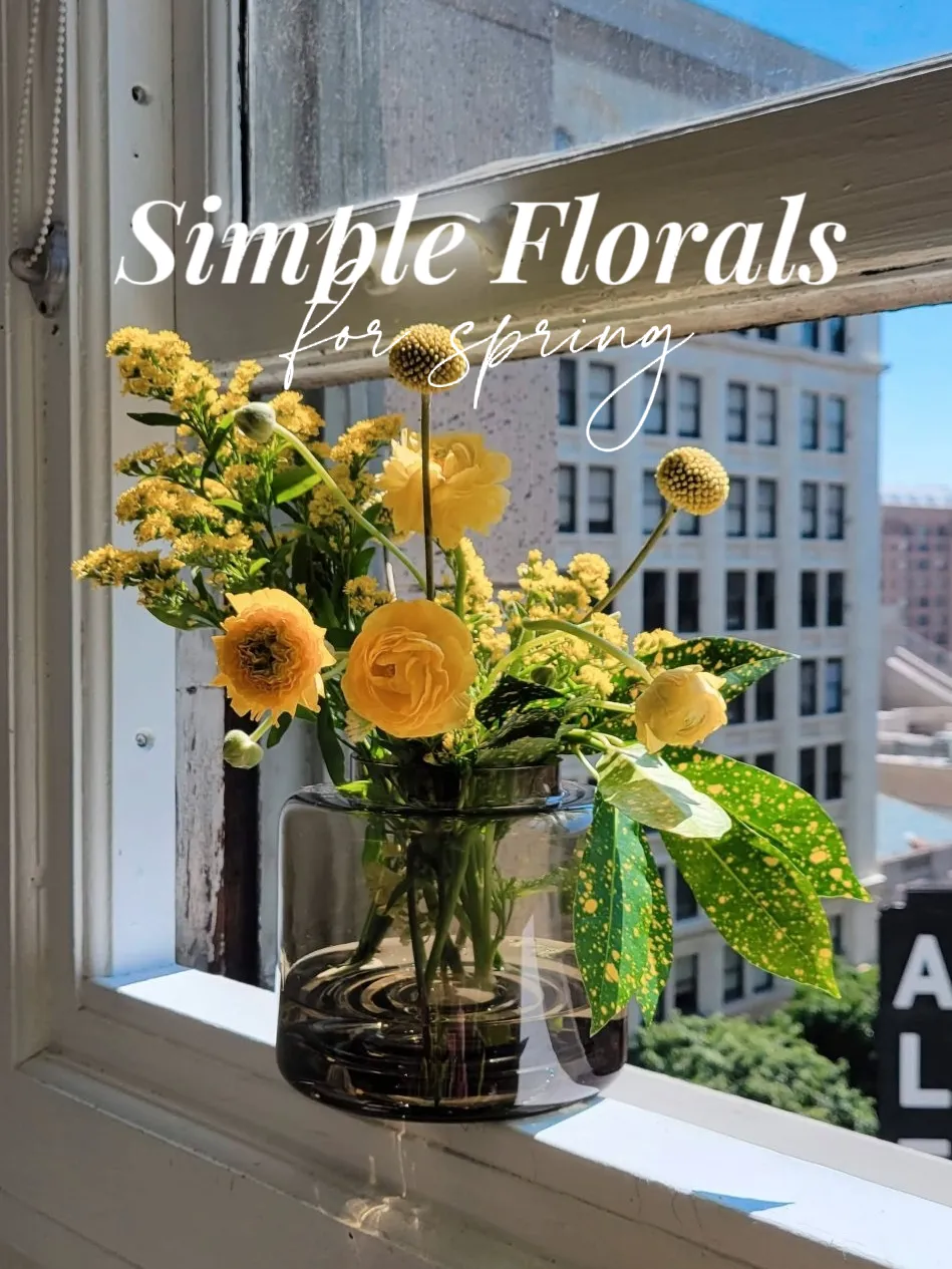 Easy Spring Floral Arrangement | Gallery posted by Joydaydreams | Lemon8