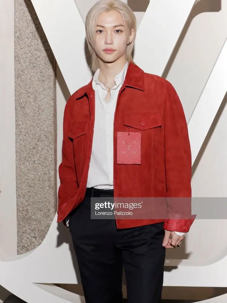 Felix poses at the photocall for Louis Vuitton Cruise Collection