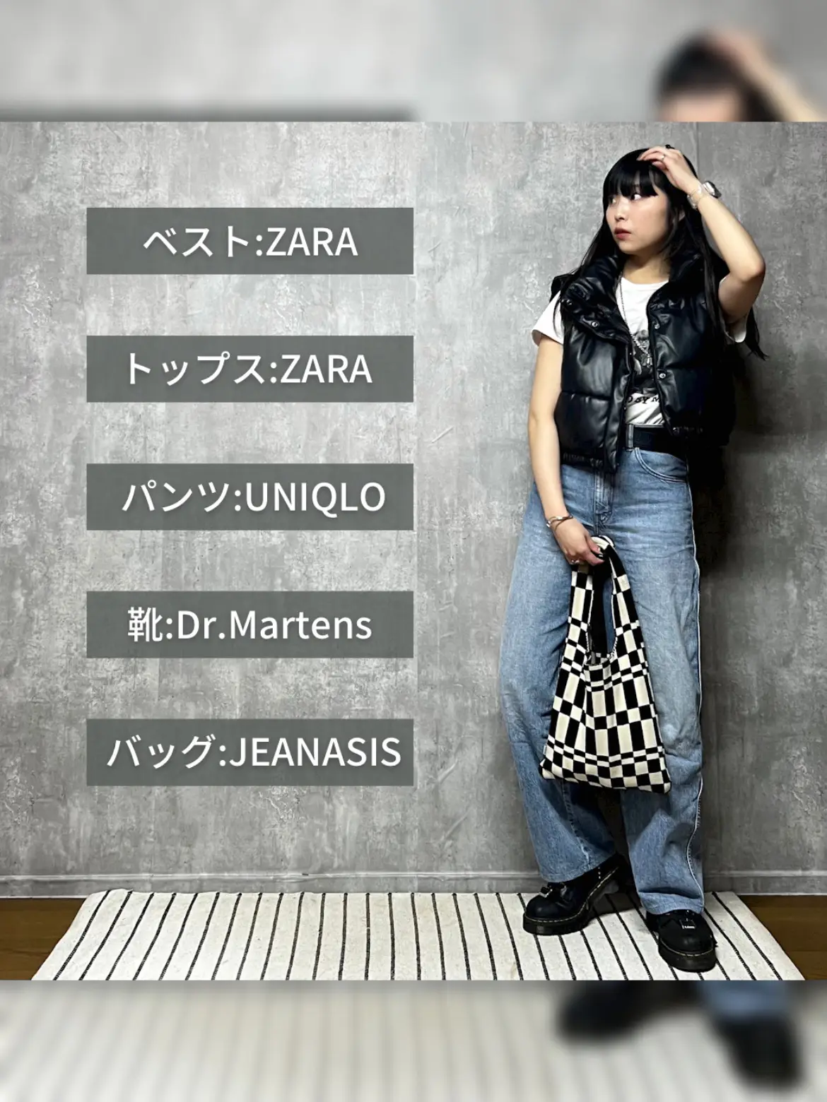 大阪値下げ zara フェイクレザーショートパフベスト - ジャケット/アウター