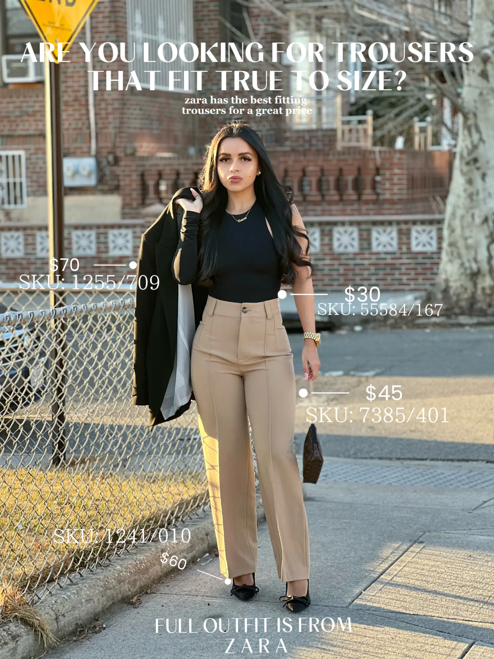 ZARA High Waisted Faux Leather Leggings Camel XS - $40 - From Laura