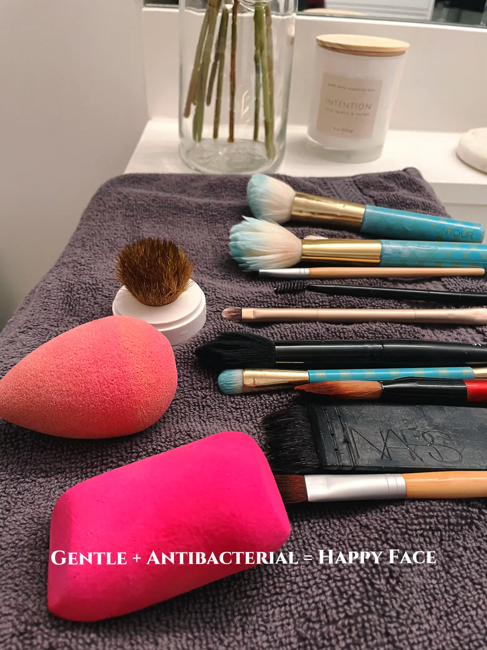How I Clean My Brushes Acne E Skin