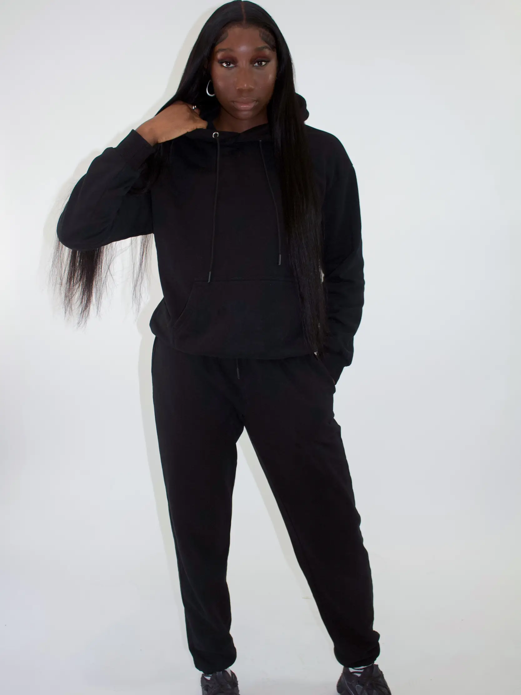 Elevate your style, literally. Tall girl tracksuits for the win. 🚀  #TallGirlStyle #StandTall”