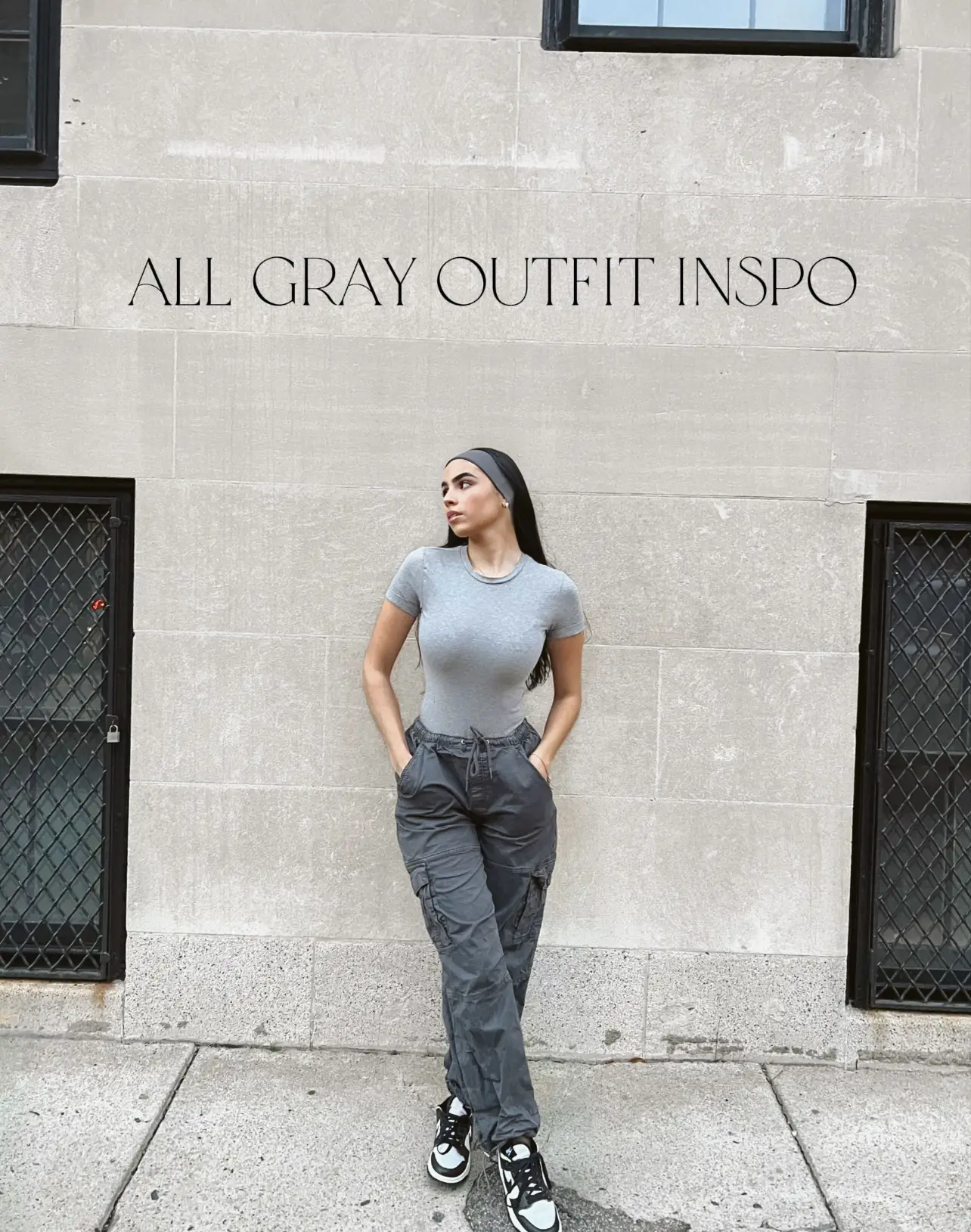 Grey Cargo Pants Summer Outfits (38 ideas & outfits)