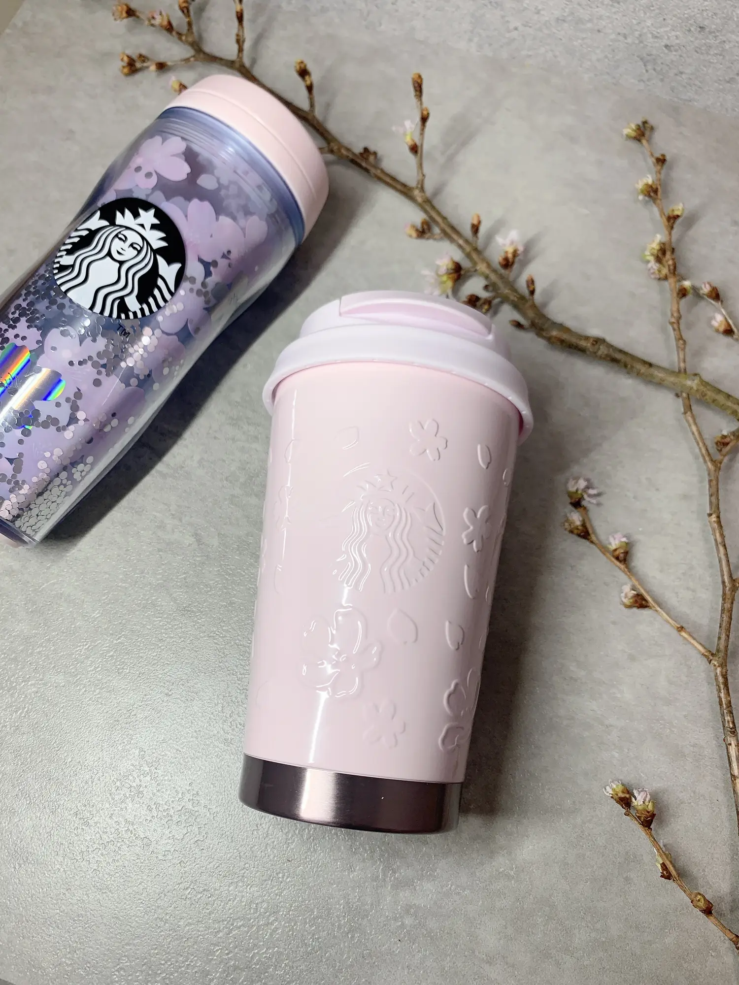 Starbucks Korea Elma Red Holiday Stainless Steel Cold Cup Tumbler