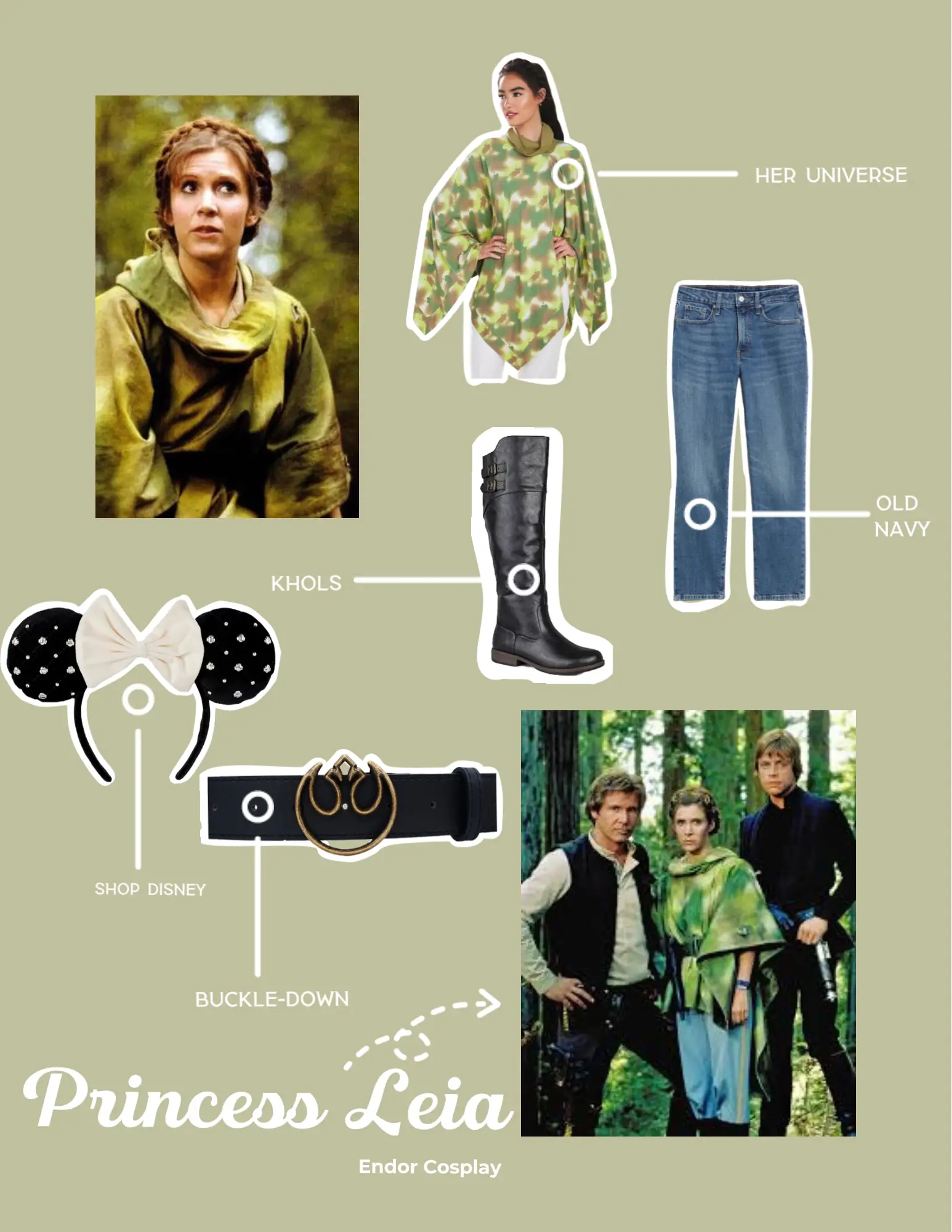 How to make princess leia endor rebel costume pants - B+C Guides