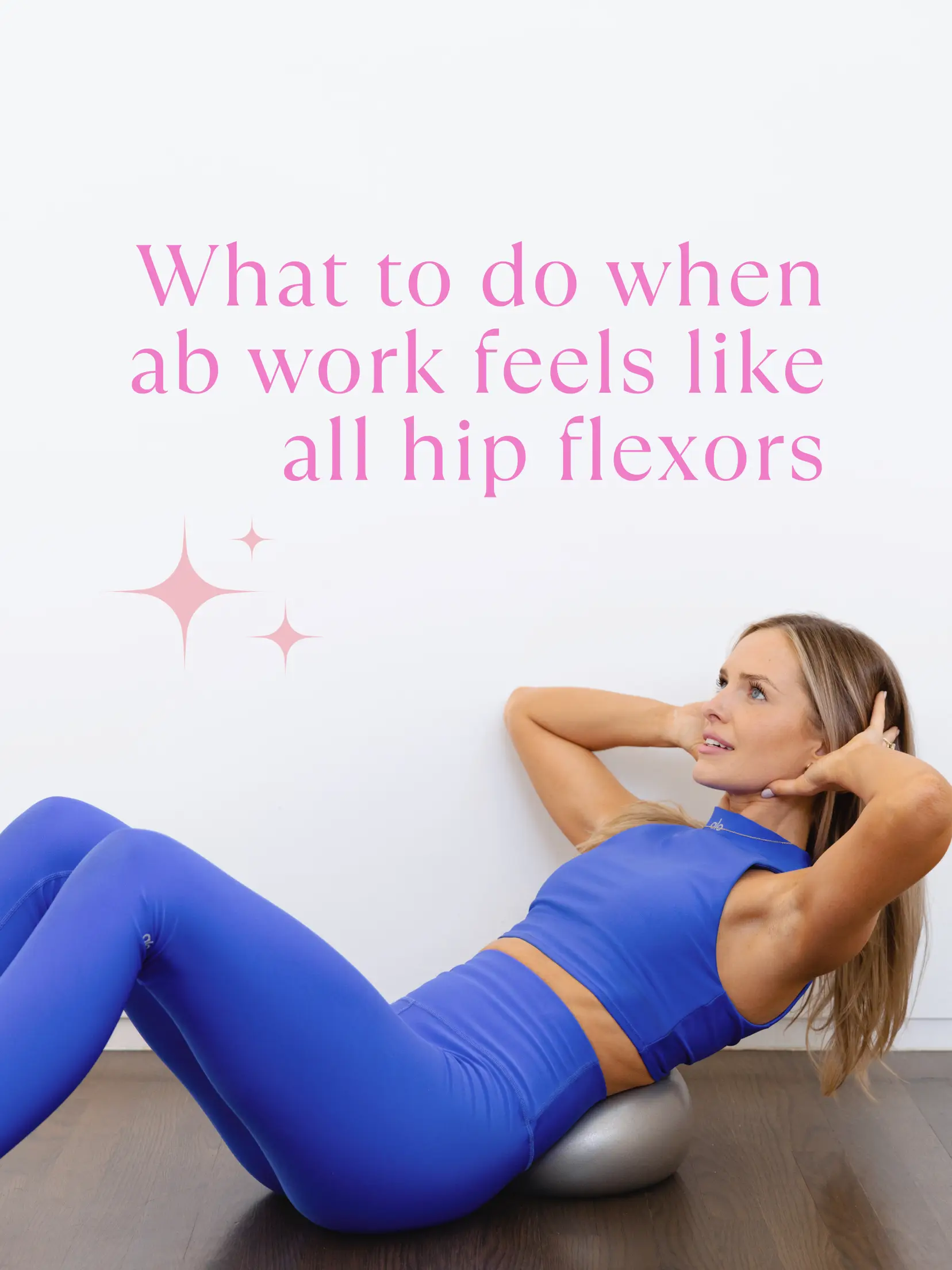 Ab workouts cheap without hip flexors