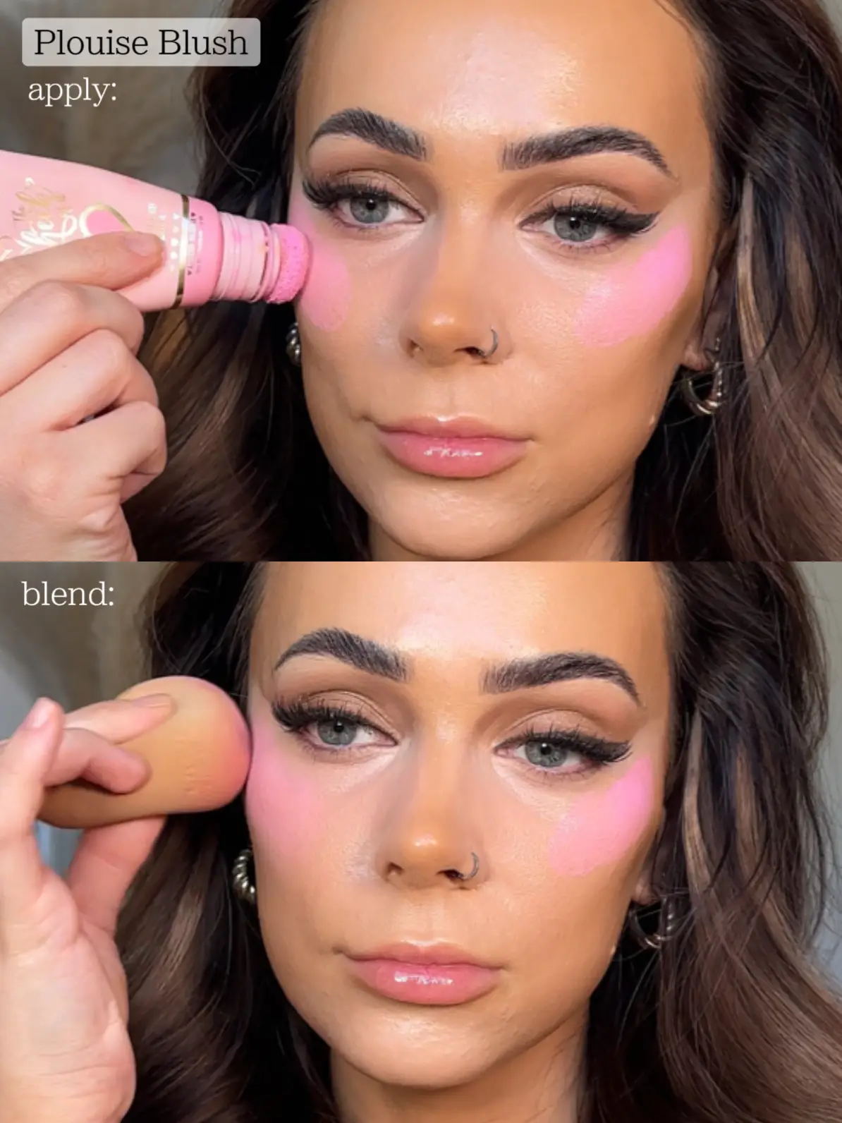 Plouisemakeupacademy the cheek of it in 'legally pink' if anyones won, pink under eye