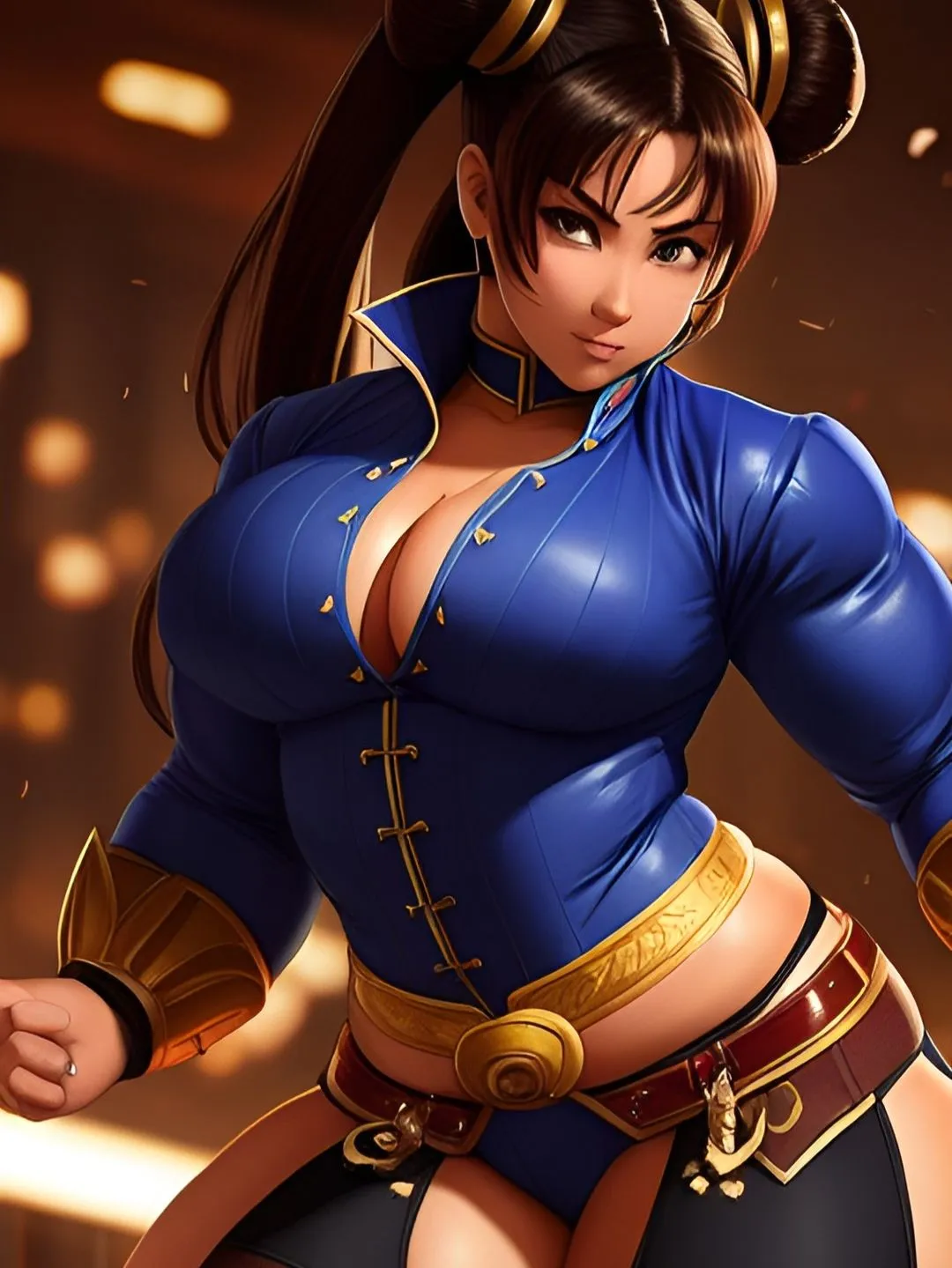 I told AI to draw ChunLi... | Gallery posted by Saus - AI Art | Lemon8